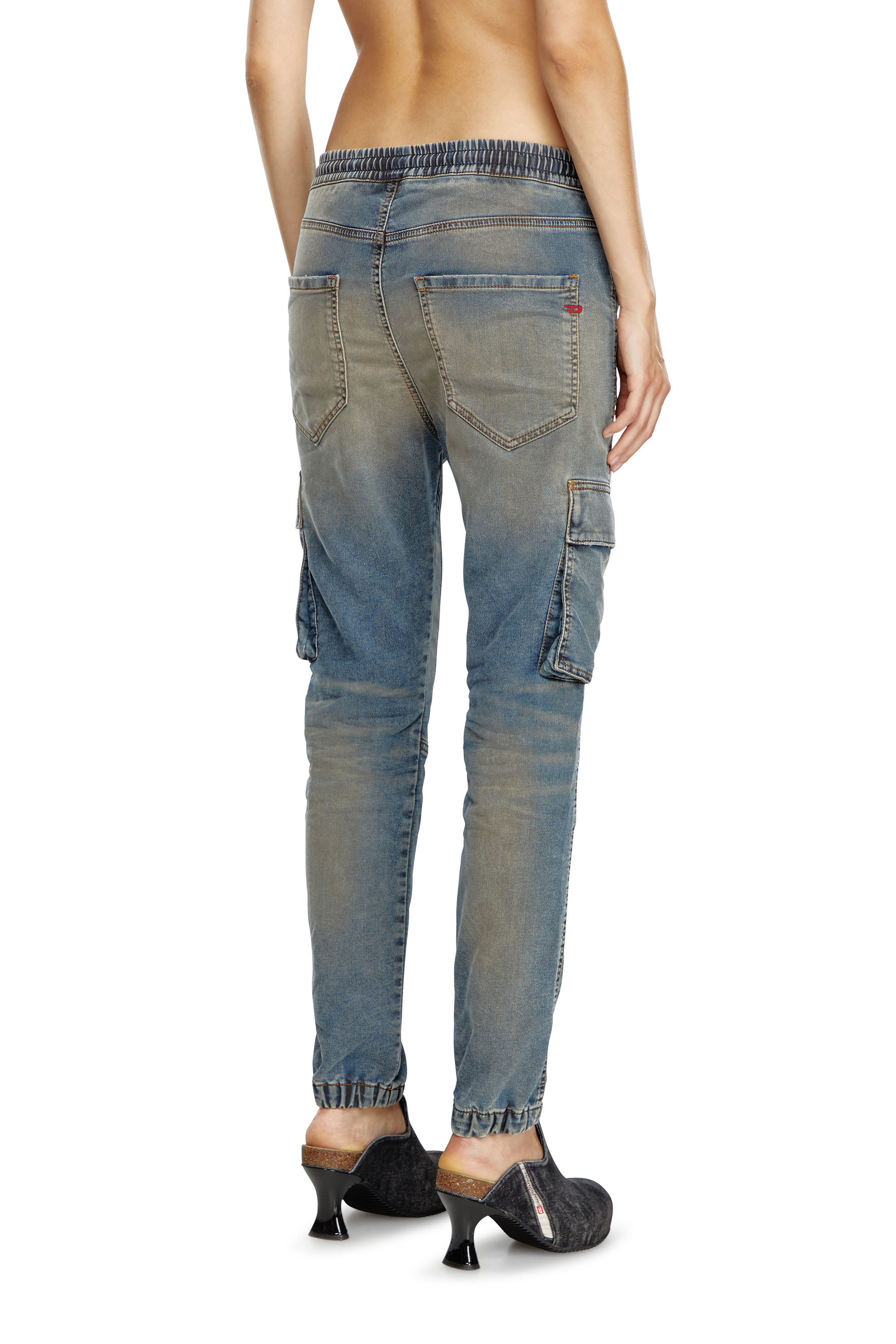 Diesel - Female's Slim 2051 D-Ursy Joggjeans® 068MB, ミディアムブルー - 4