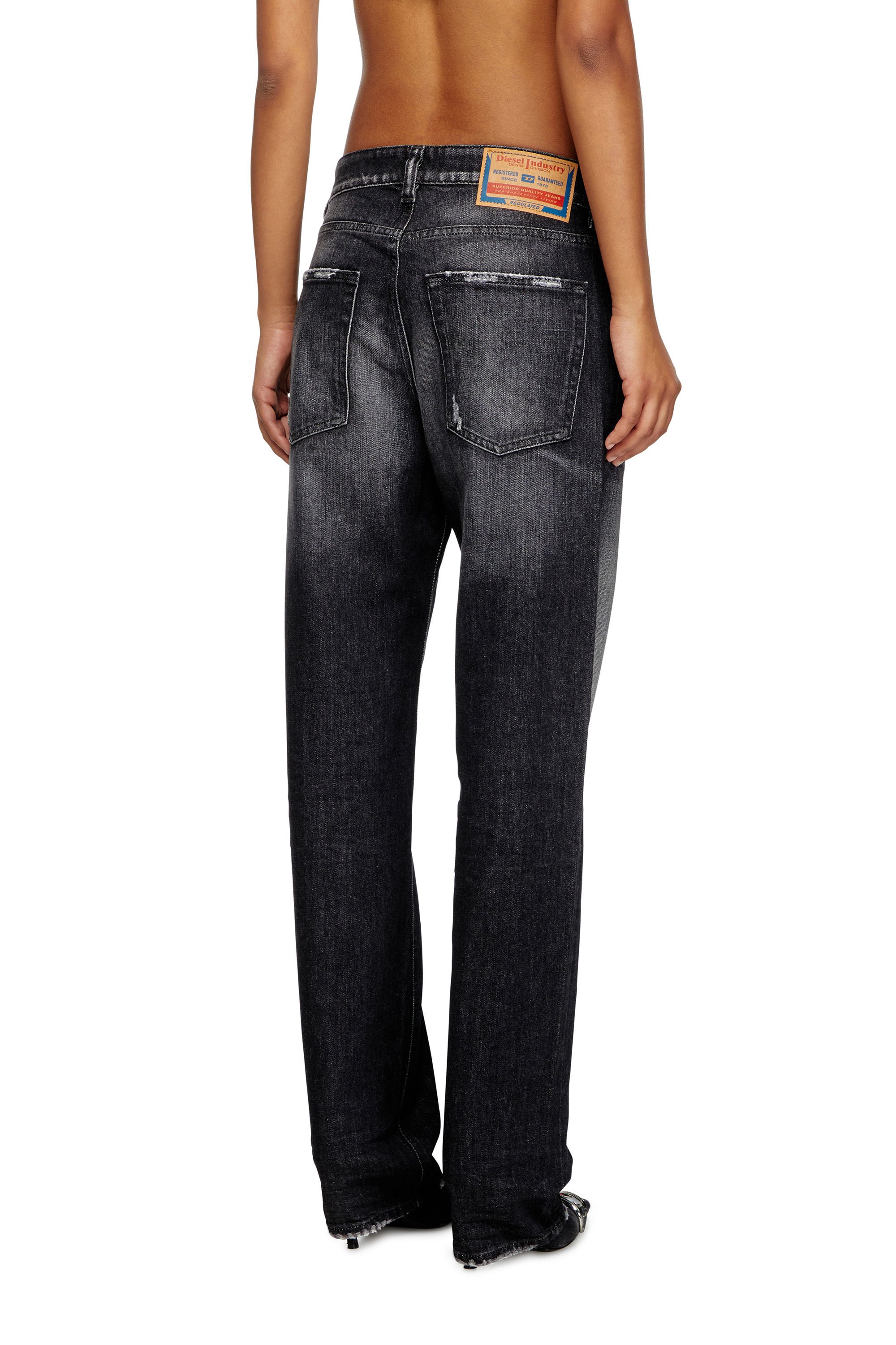 Diesel - Female's Regular Jeans 1988 D-Ark 09L50, ブラック/ダークグレー - 4