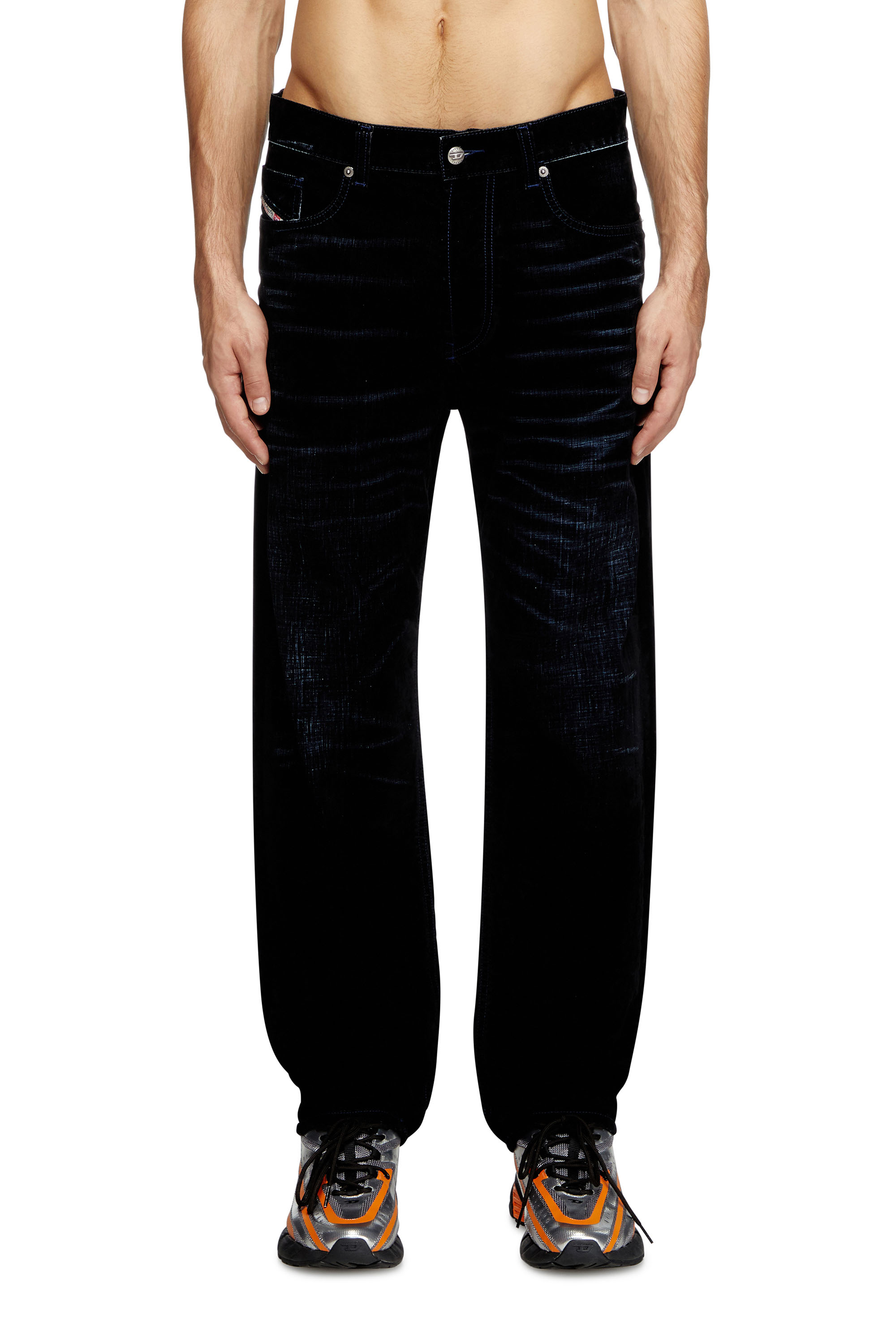 Diesel - Male's Regular Jeans 2010 D-Macs 068QY, ダークブルー - 1