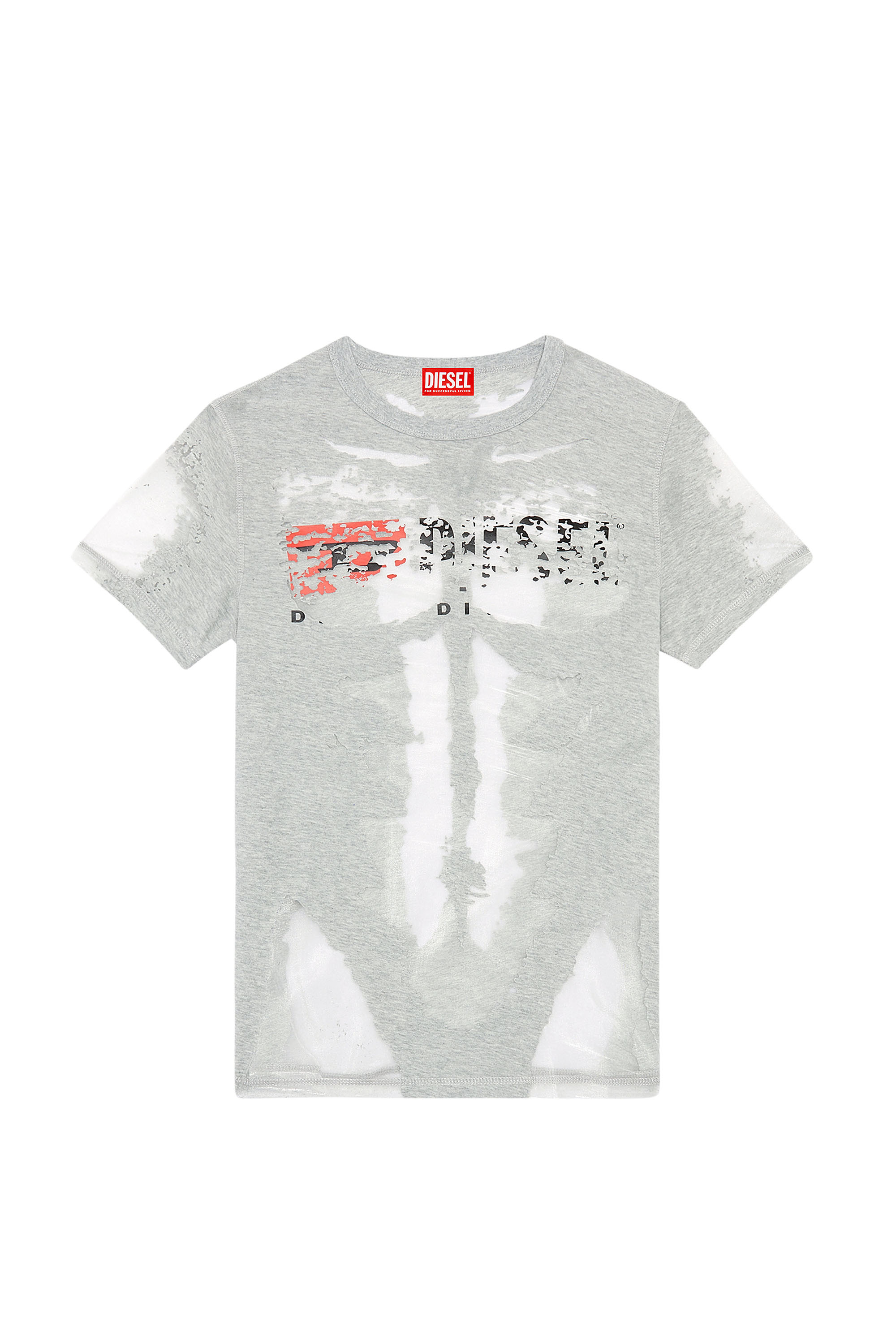 DIESEL Tシャツ XXL A029780CATM Relaxed グレー偽物なら返金します ...