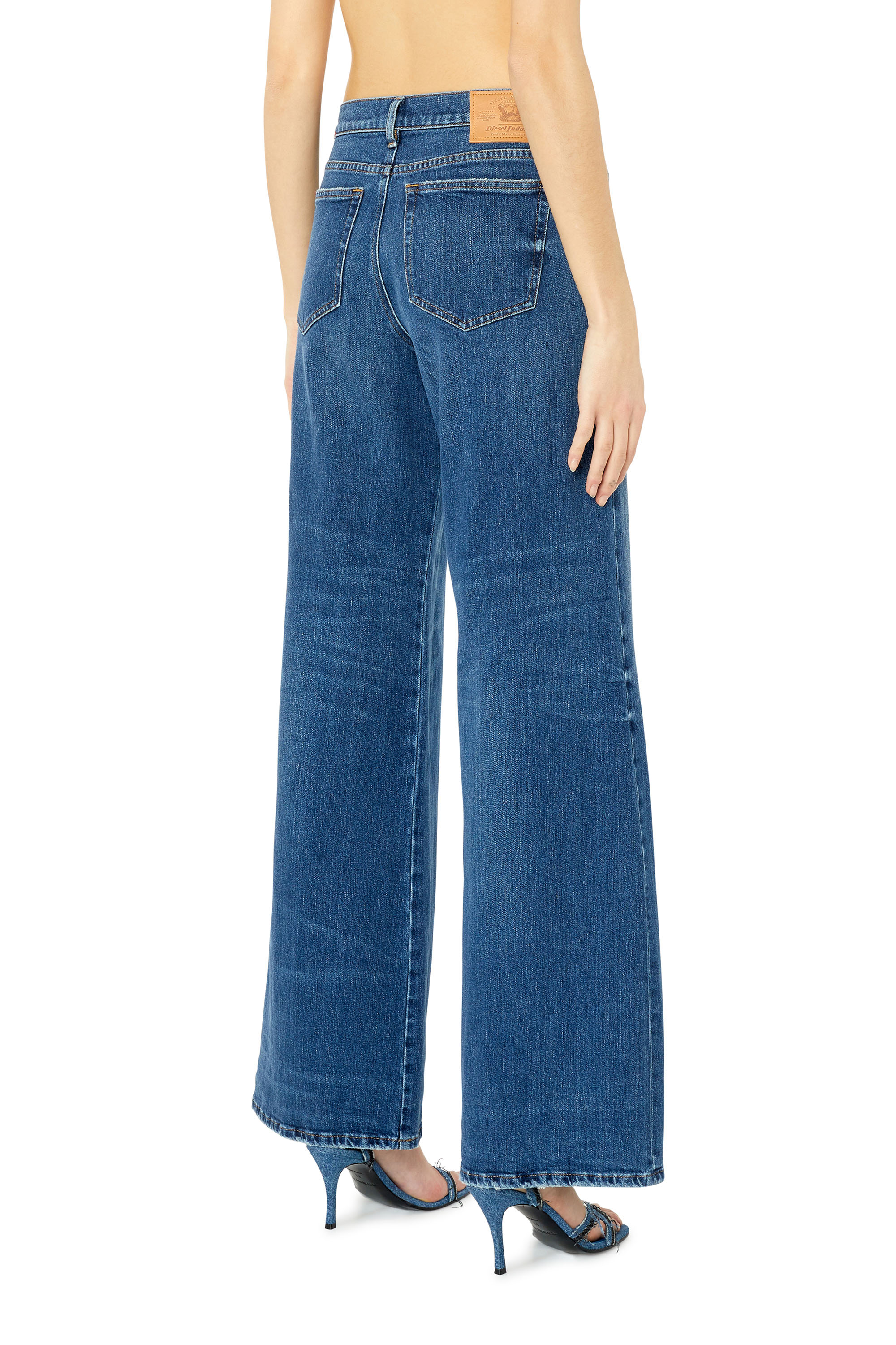 Bootcut and Flare Jeans 1978 D-Akemi 007L1 - デニム