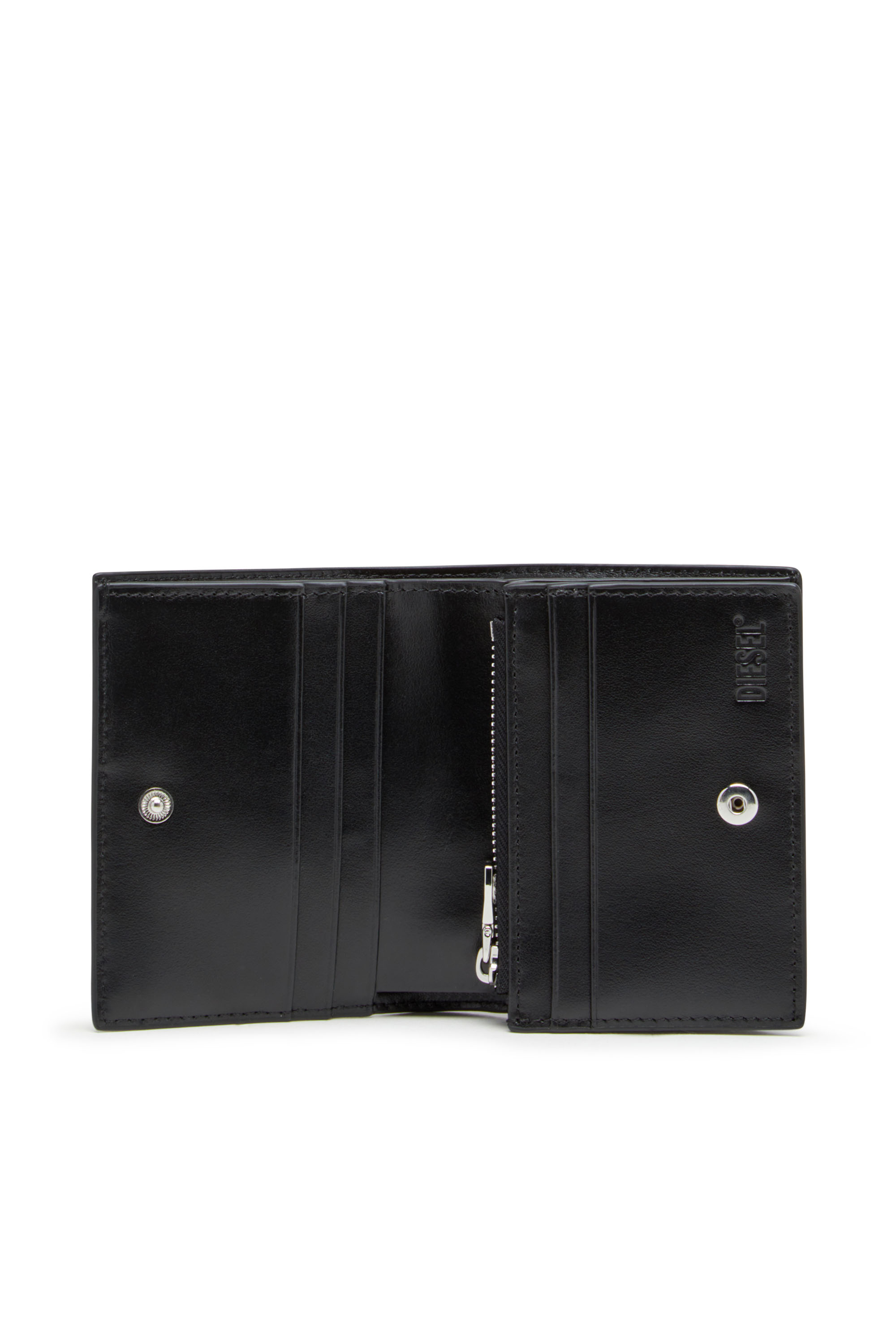 Diesel - PLAY BI FOLD III, Female's Wallet in glossy PU in ブラック - 3