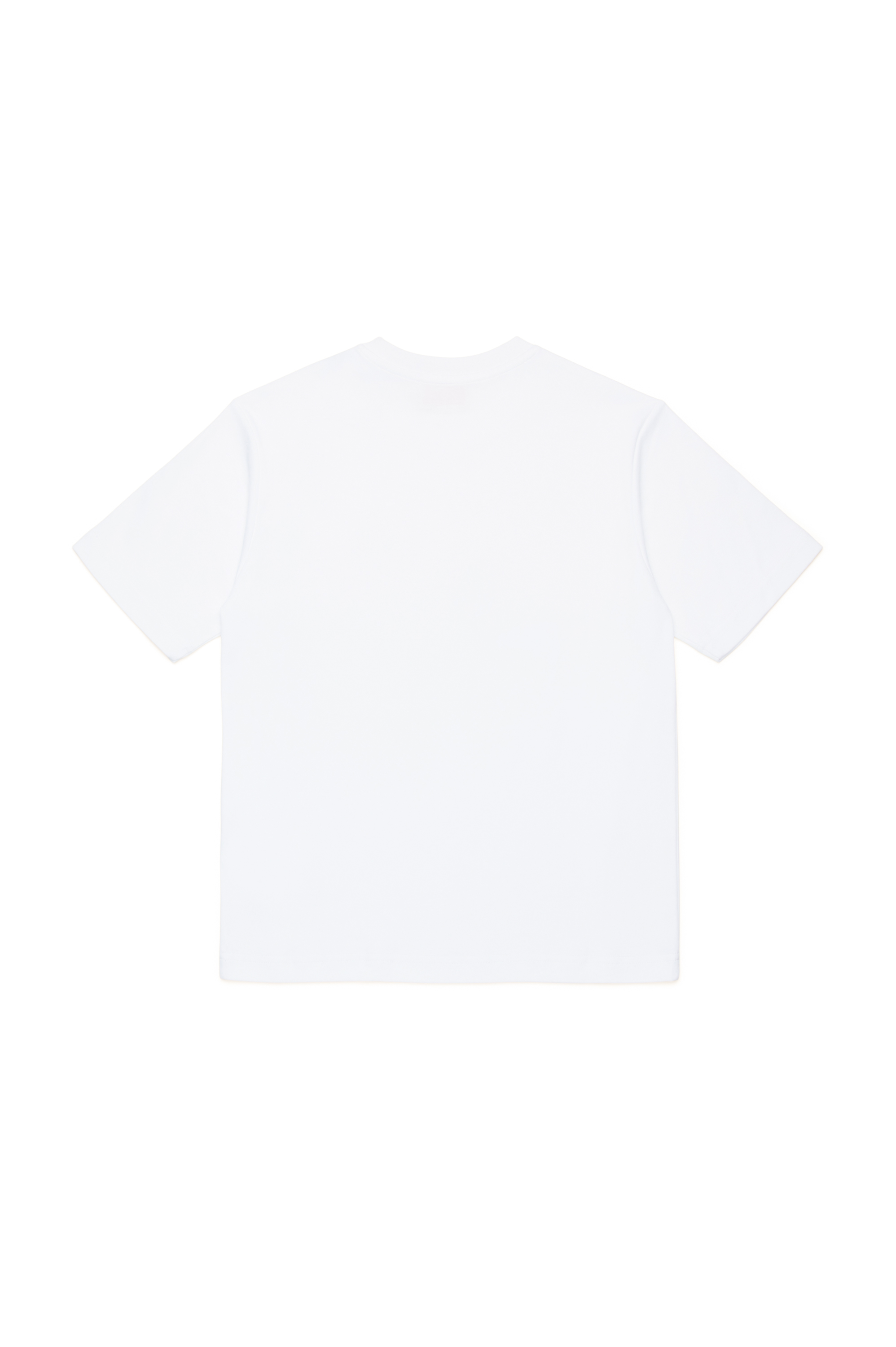 Diesel - TJUSTDOVALPJ OVER, Male T-shirt in organic cotton in ホワイト - Image 2