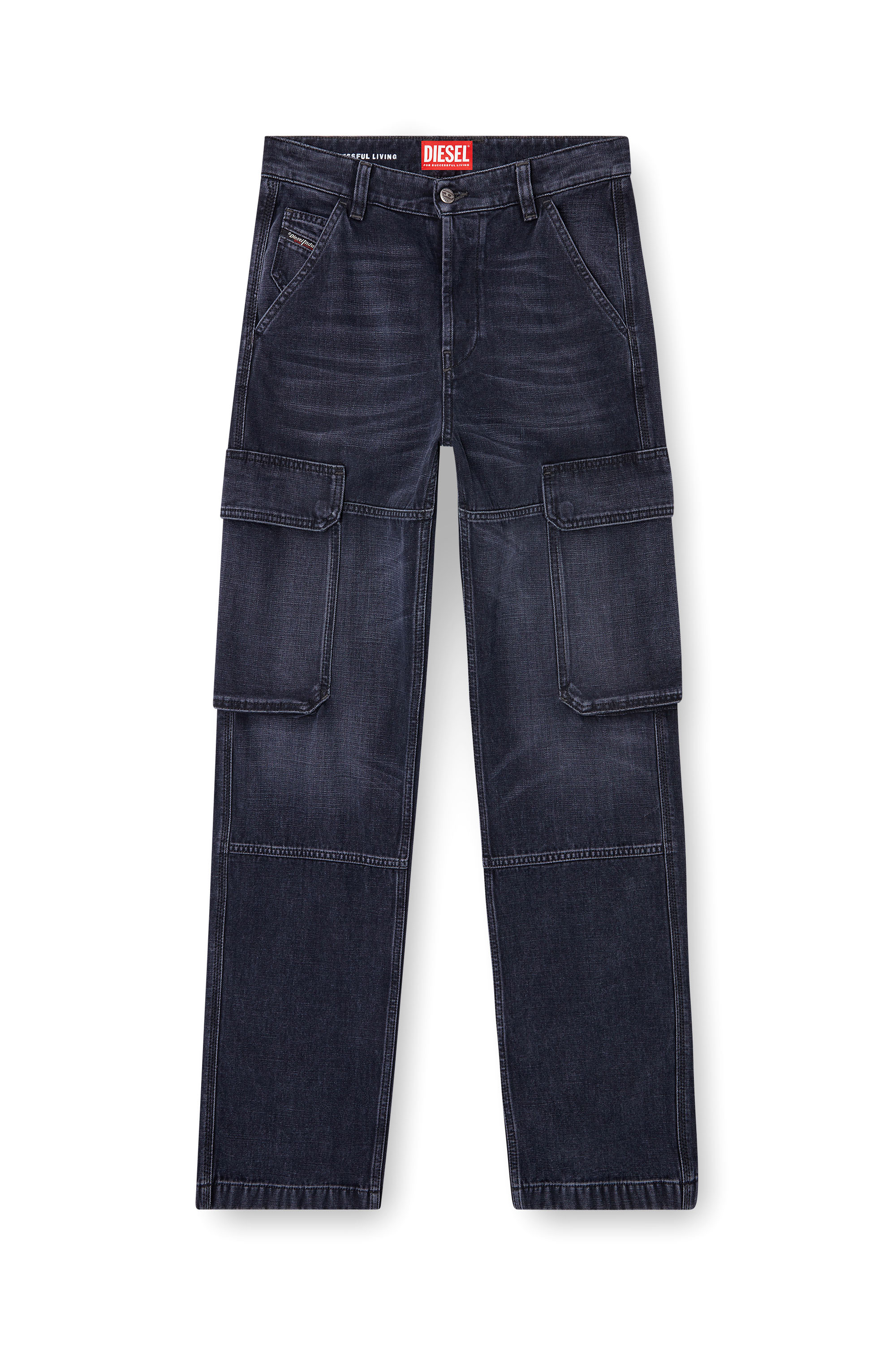 Diesel - Female's Regular Jeans D-Pot 007Z9, ブラック/ダークグレー - 3