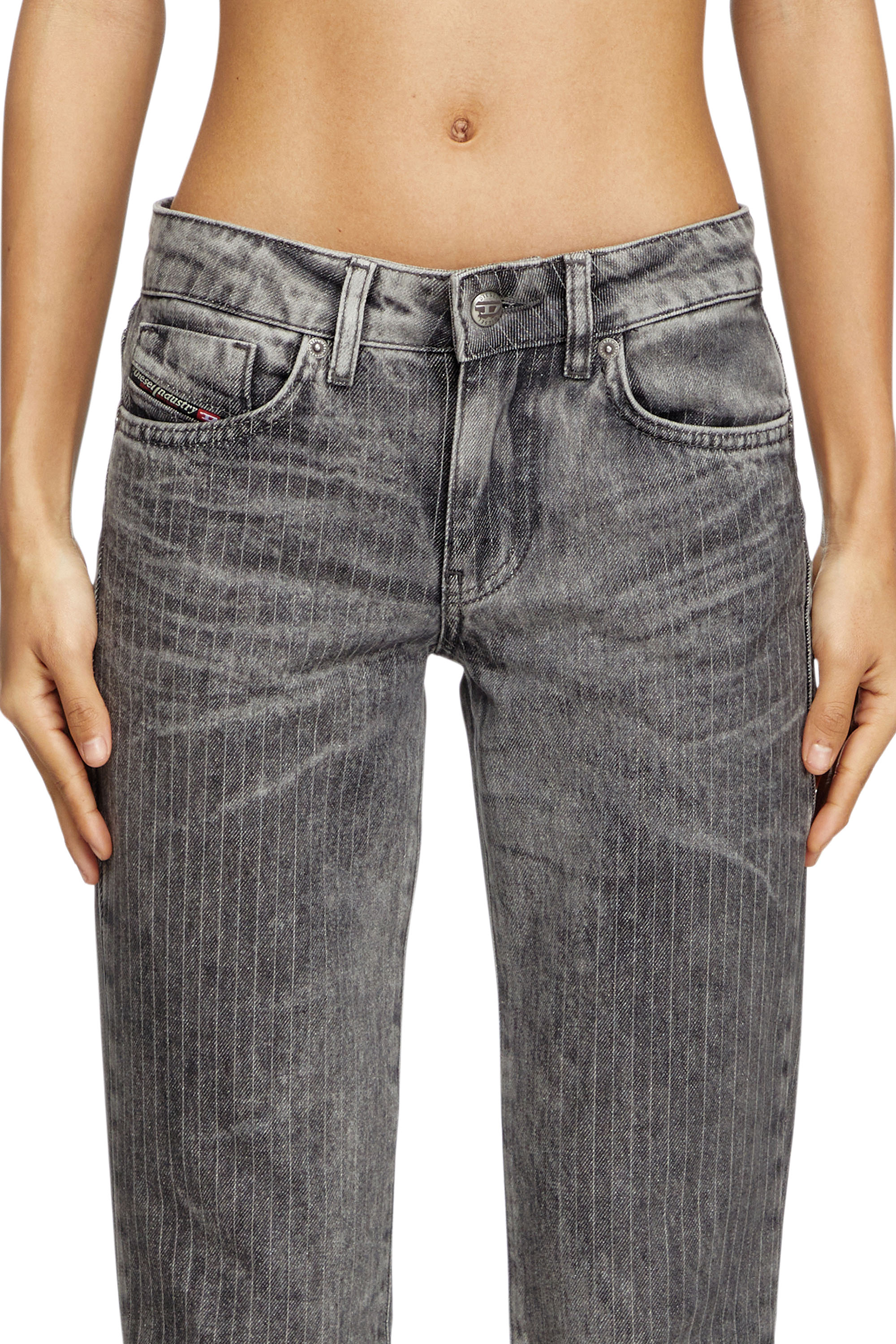 Diesel - Female's Bootcut Jeans D-Gianna 0ABDI, ライトグレー - 5