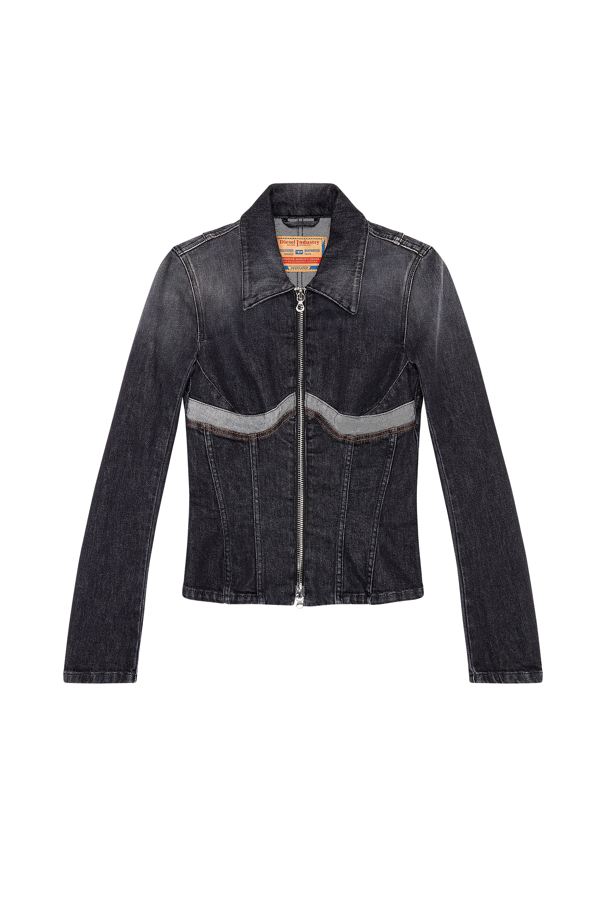 DE-KIDDO JOGG Bomber jacket in coated denim｜ウィメンズ｜DIESEL