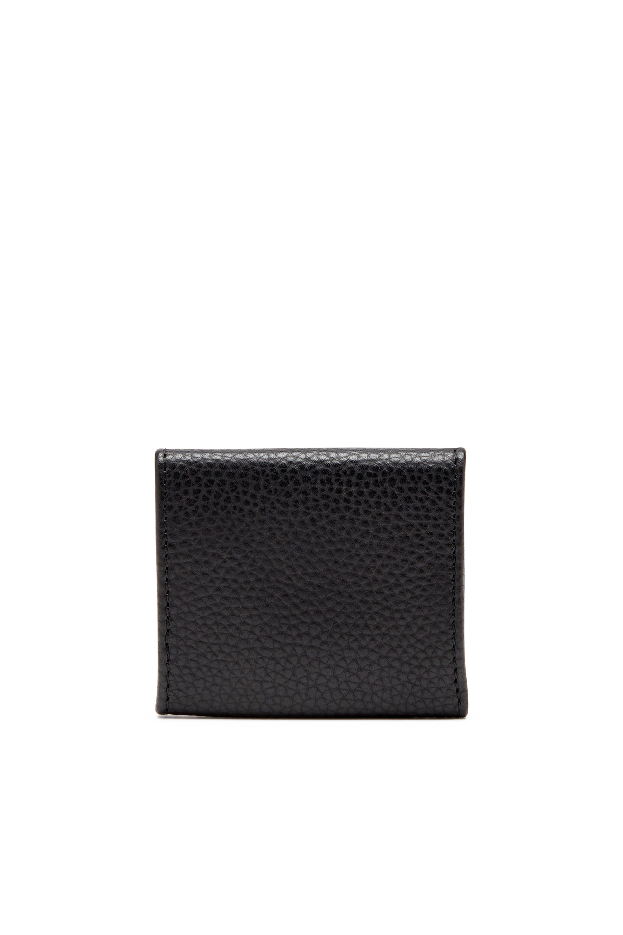 Diesel - HISSU EVO COIN CASE, Male's Coin purse in grainy leather in ブラック - 2