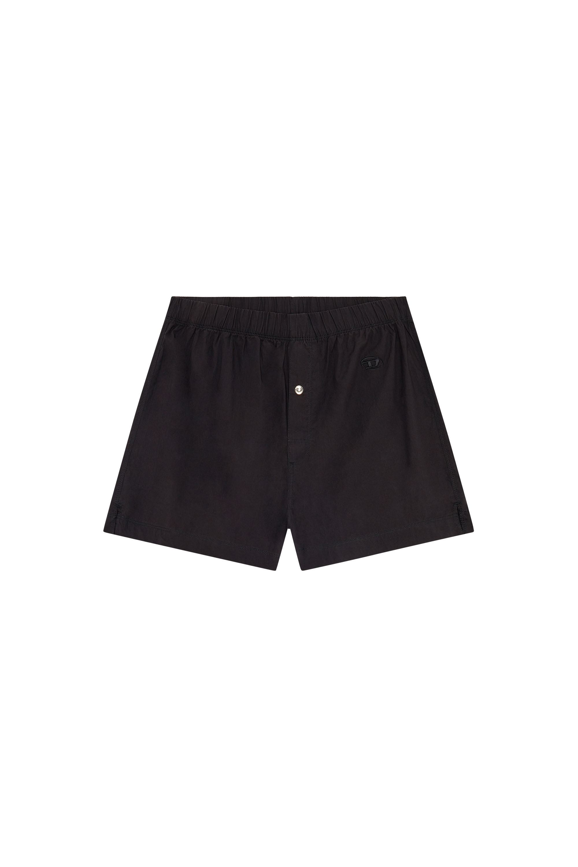 Diesel - UUBX-STARK, Unisex's Plain boxers with Oval D embroidery in ブラック - 4