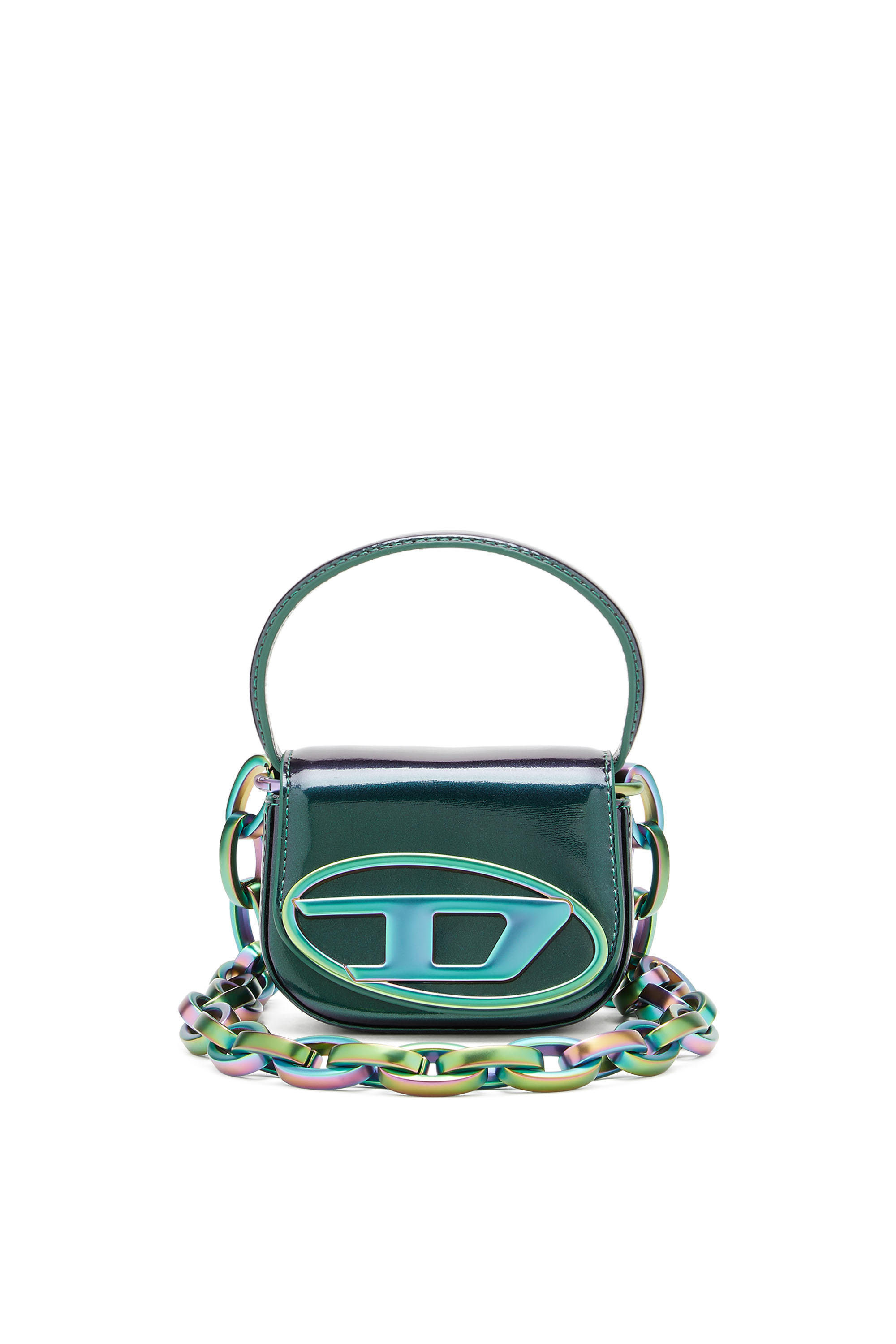 Diesel - 1DR XS, Female's 1DR XS-Iconic iridescent mini bag in グリーン/ブルー - 1