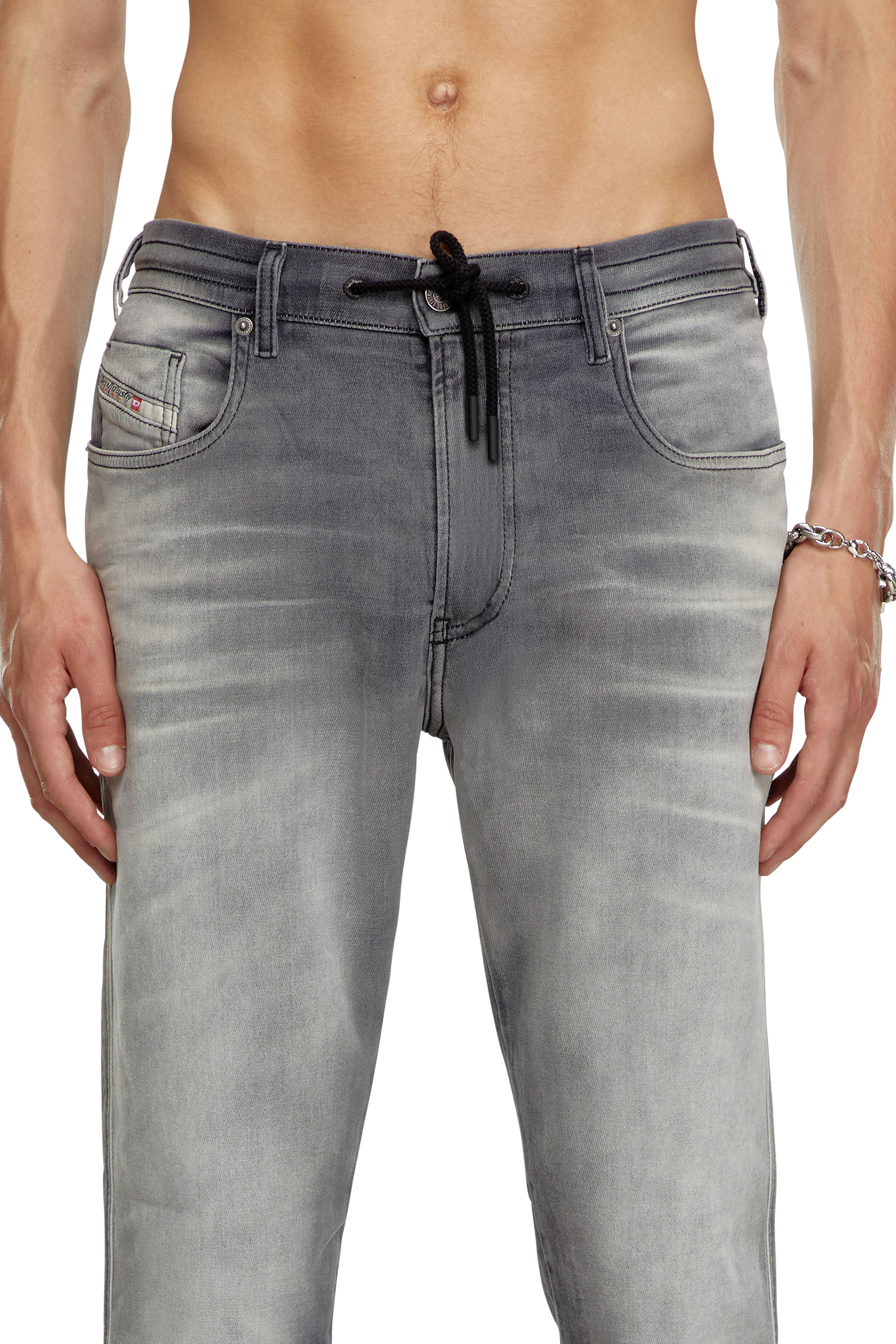 Diesel - Male Slim 2060 D-Strukt Joggjeans® 068LR, ダークグレー - Image 5