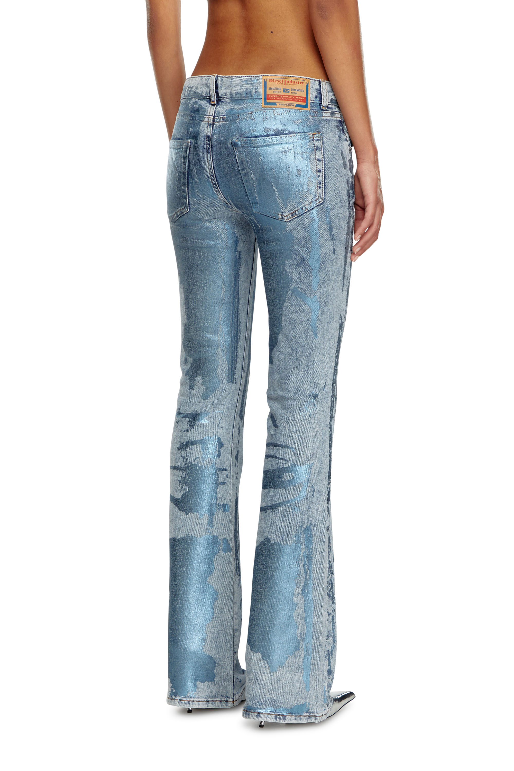 Diesel - Female Bootcut and Flare Jeans 1969 D-Ebbey 0AJEU, ライトブルー - Image 3