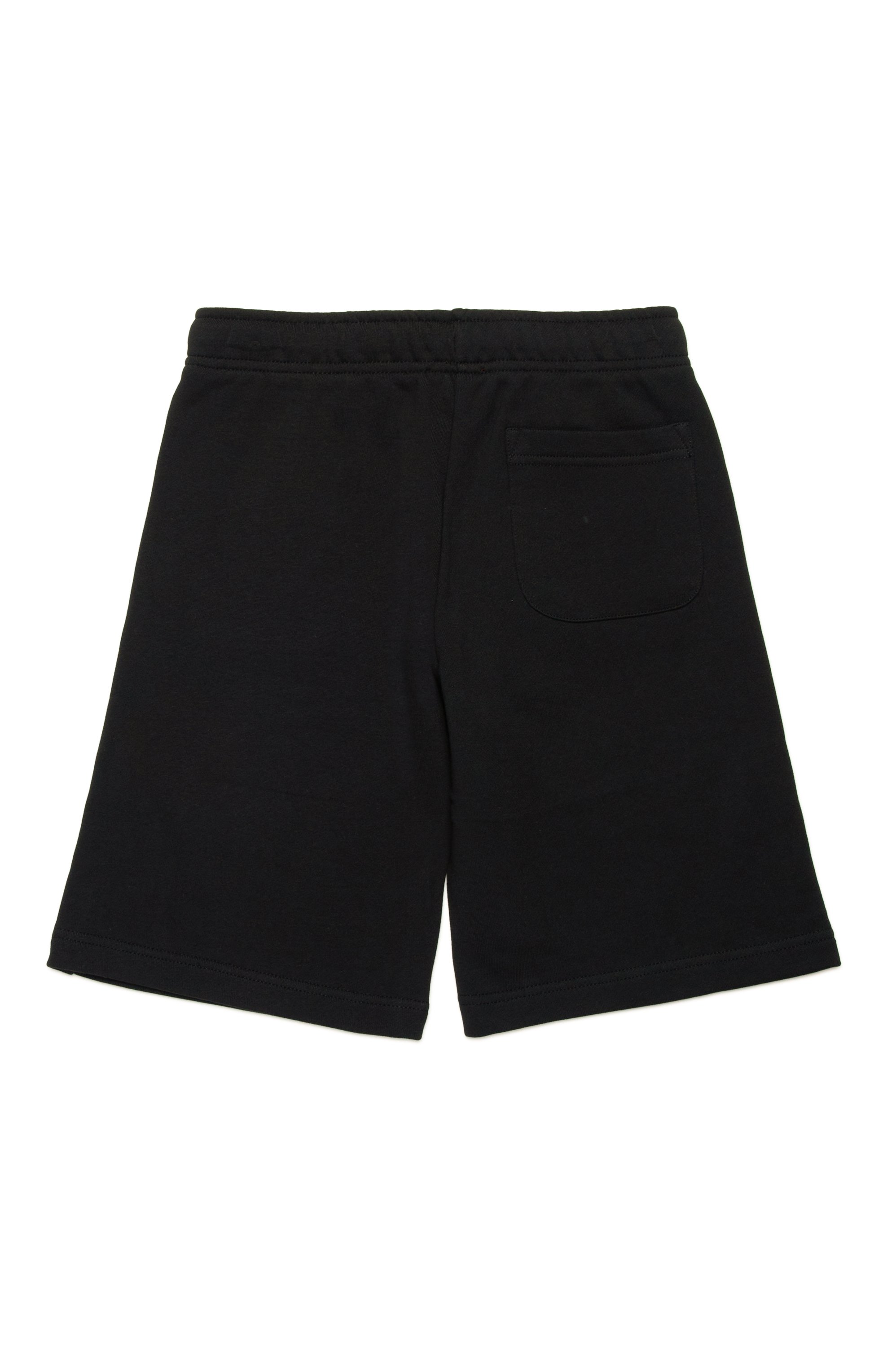 Diesel - PTAINSHORT, Male's Sweat shorts with Diesel 78 logo in ブラック - 2