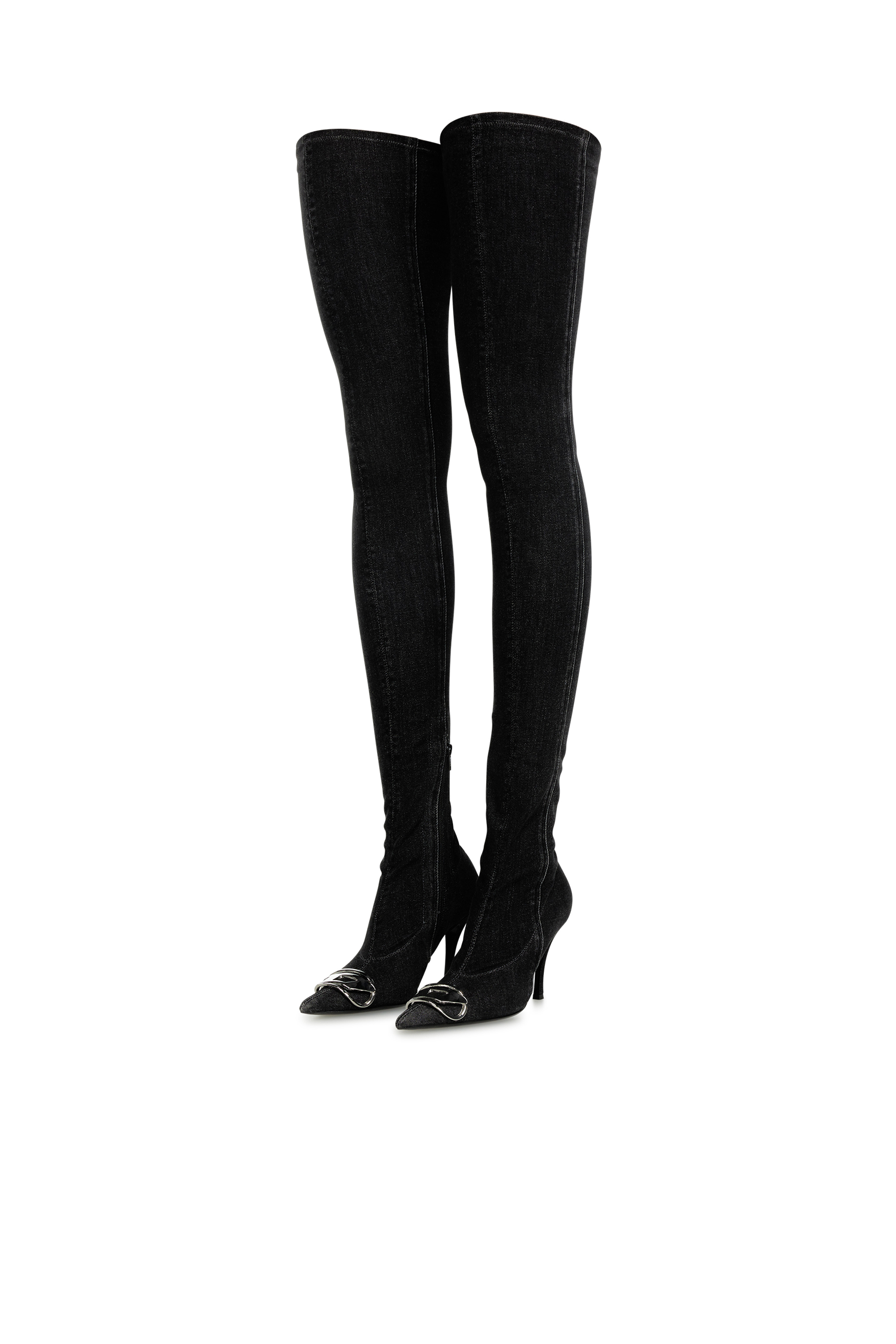 Diesel - D-VENUS TBT D, Female's Over the knee boot in ブラック - 6