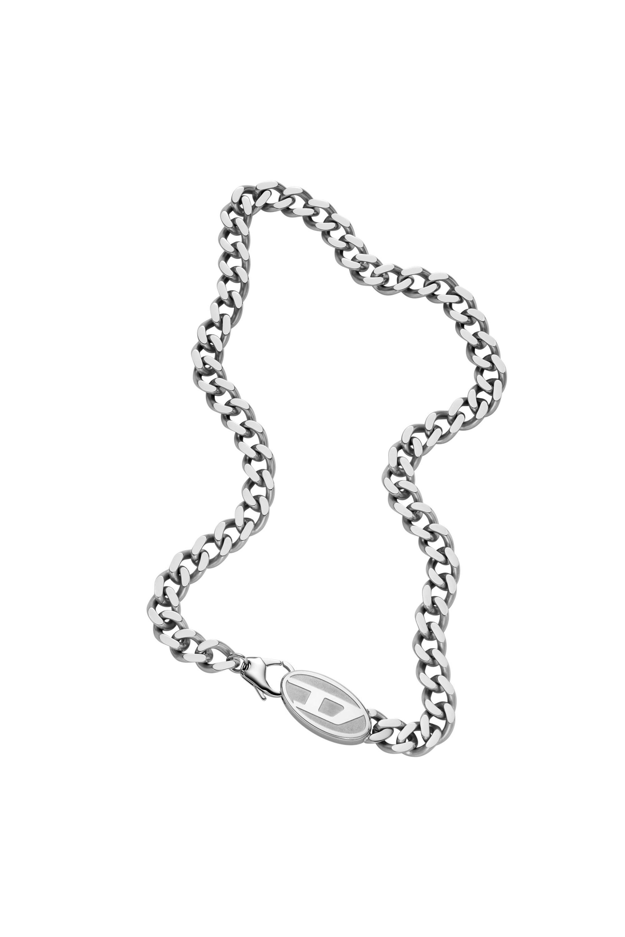 Diesel - DX1509, Unisex Stainless steel chain necklace in シルバー - Image 2