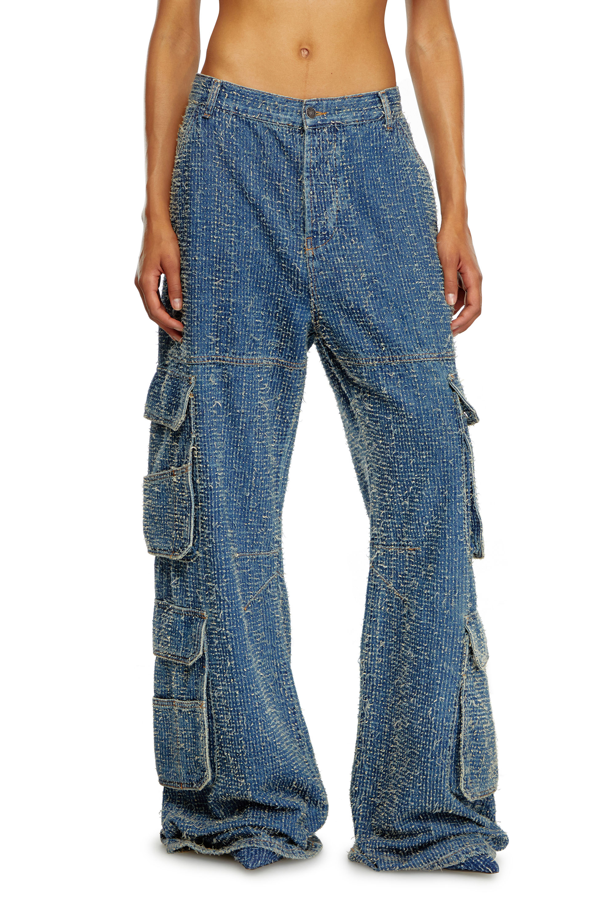 Diesel - Female Straight Jeans 1996 D-Sire 0PGAH, ミディアムブルー - Image 1