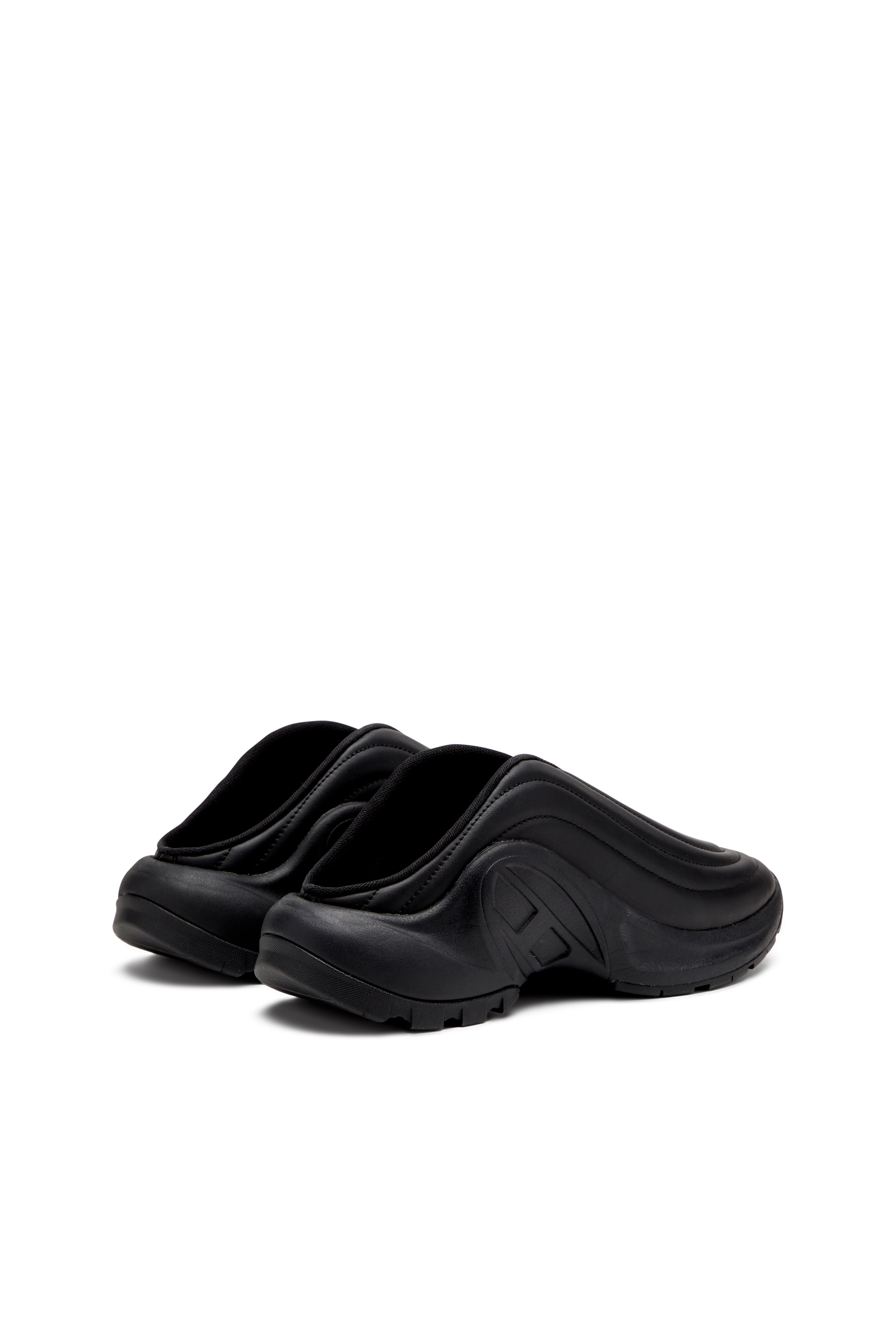 Diesel - S-D-RUNNER MULE X, Unisex's Matte mules in ブラック - 3