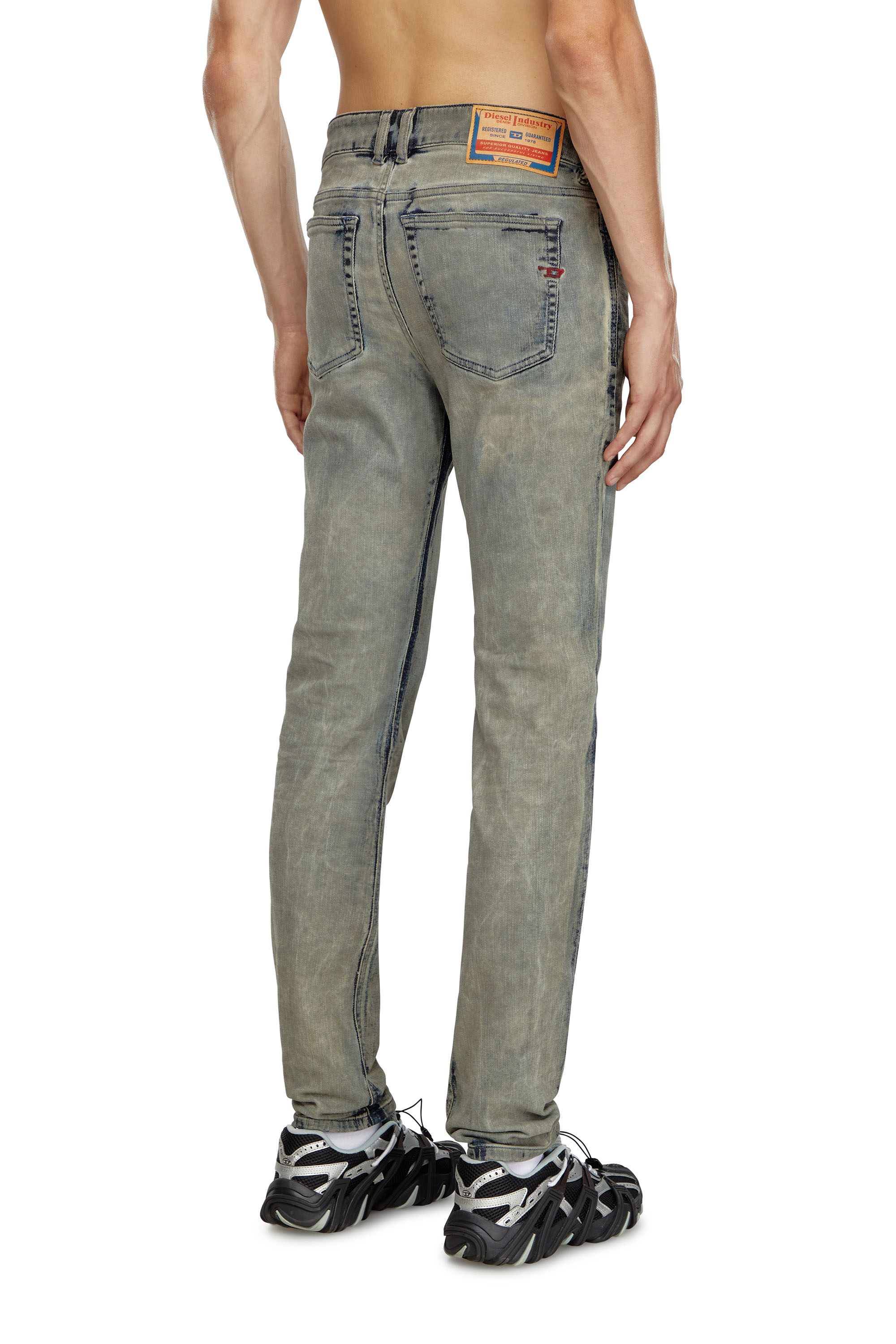 Diesel - Male's Skinny Jeans 1979 Sleenker 068ND, ダークブルー - 4