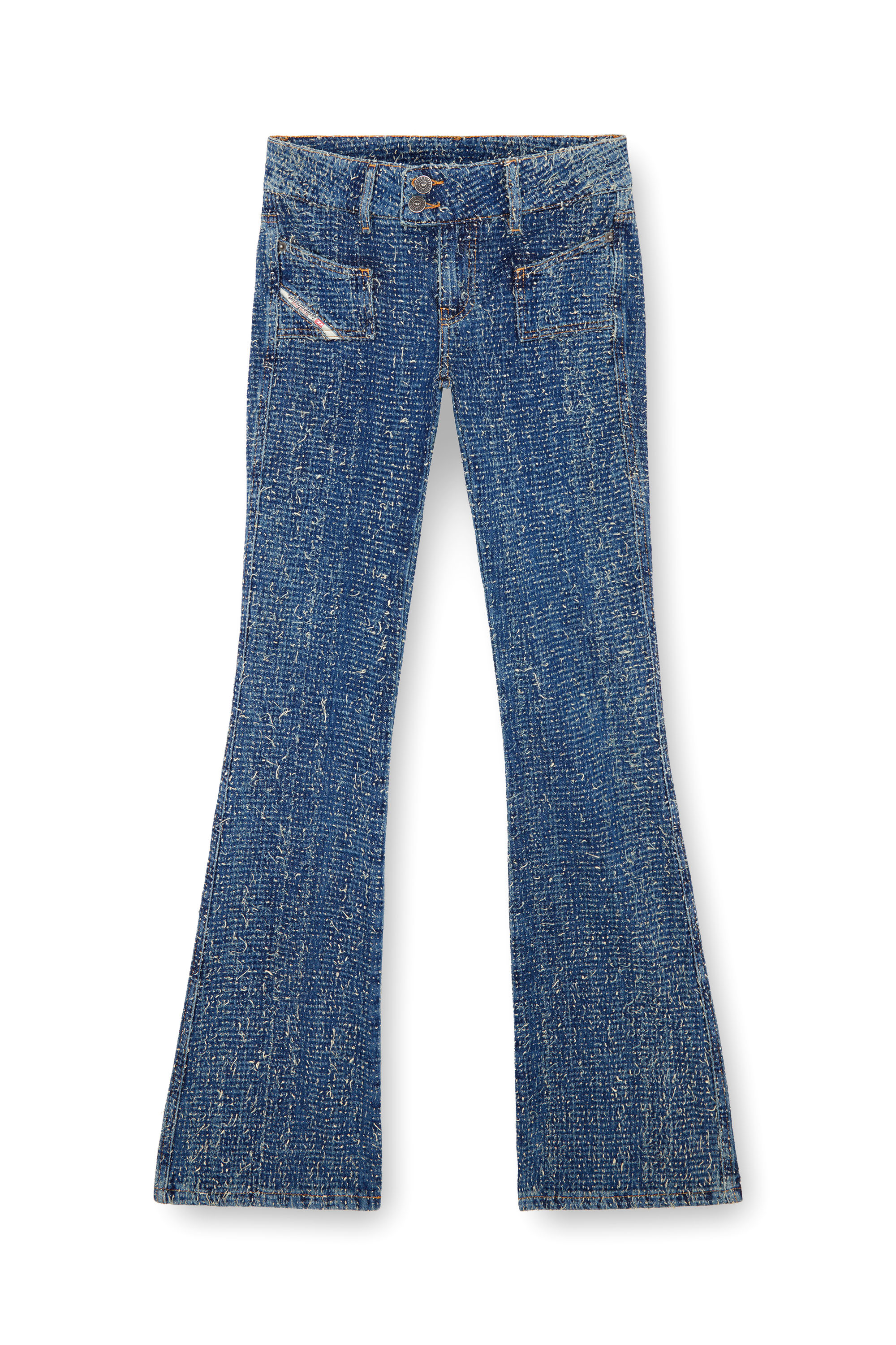 Diesel - Female Bootcut and Flare Jeans D-Ebush 0PGAH, ミディアムブルー - Image 3