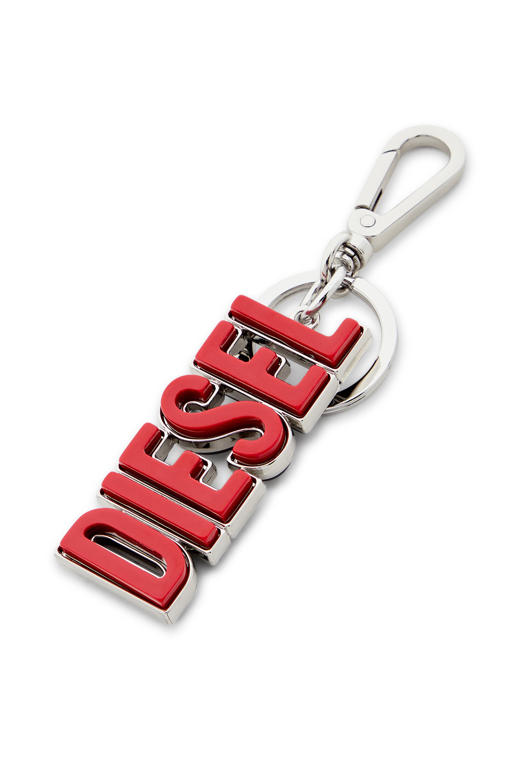 DSL 3D KEY RING, ブラック/レッド