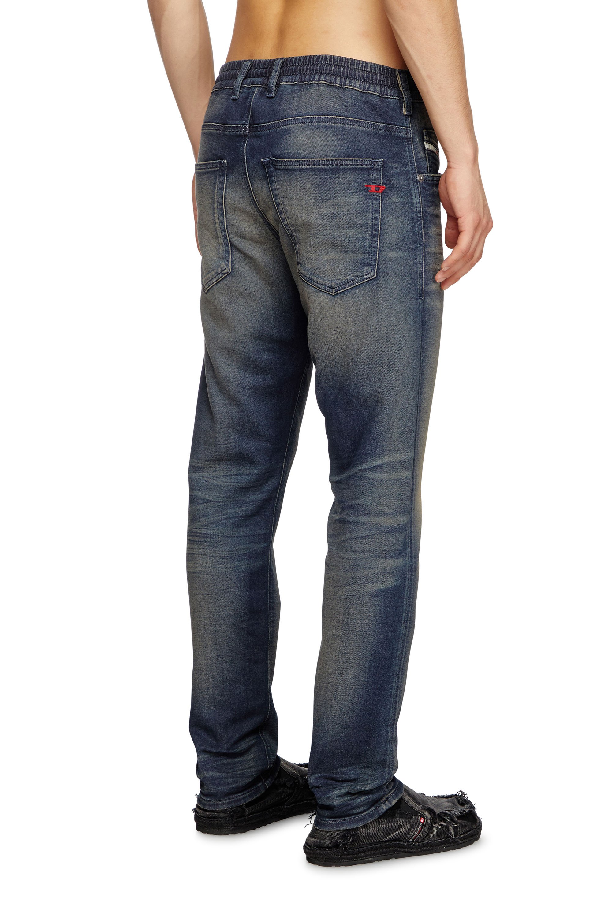 Diesel - Male's Regular 2030 D-Krooley Joggjeans® 068PM, ダークブルー - 4