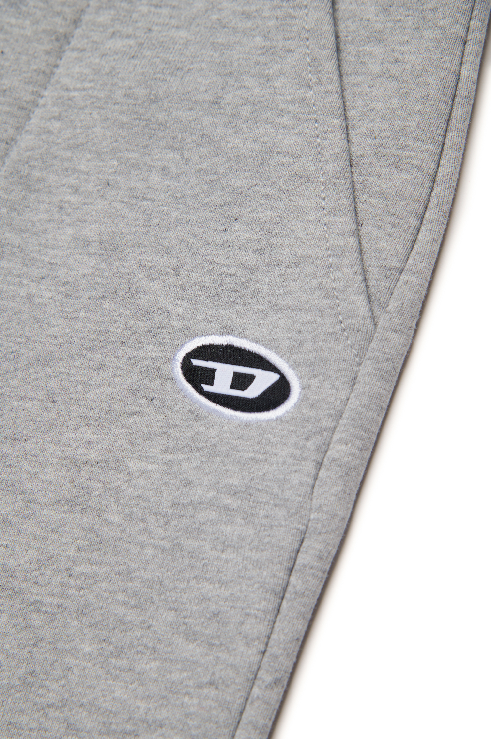 Diesel - PTARYDOVALPJB, Male Sweatpants with Oval D patch in グレー - Image 4