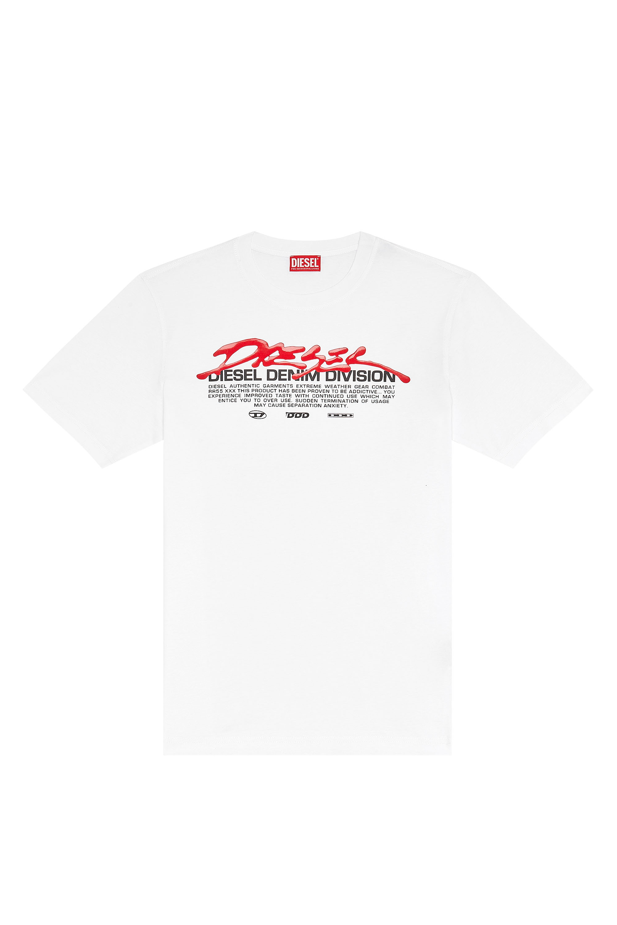 T-JUST-SLITS-G1（MEN）: プリントTシャツ｜ディーゼル（DIESEL）公式