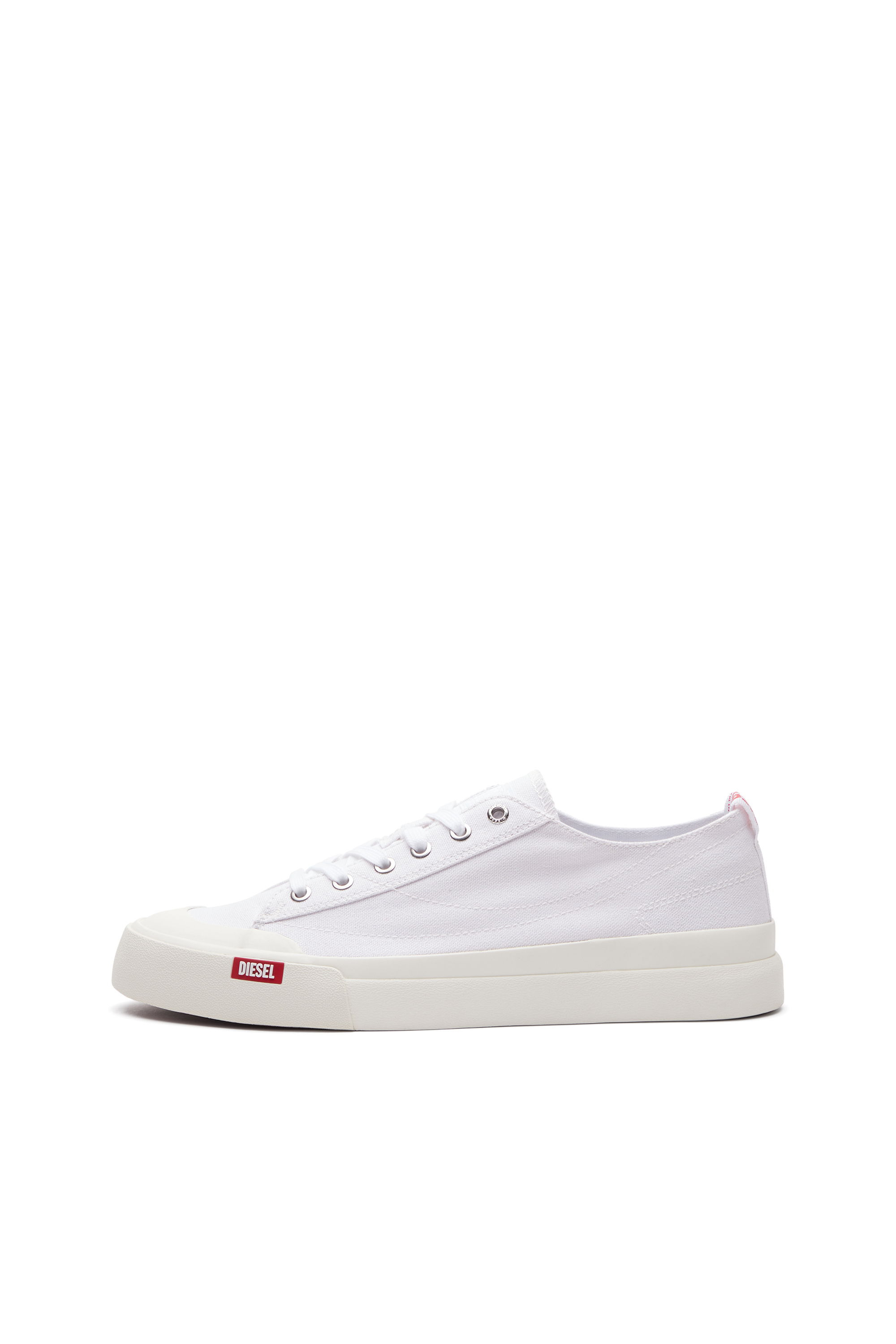 Diesel - S-ATHOS LOW, Male's S-Athos Low-Canvas sneakers in ホワイト - 7