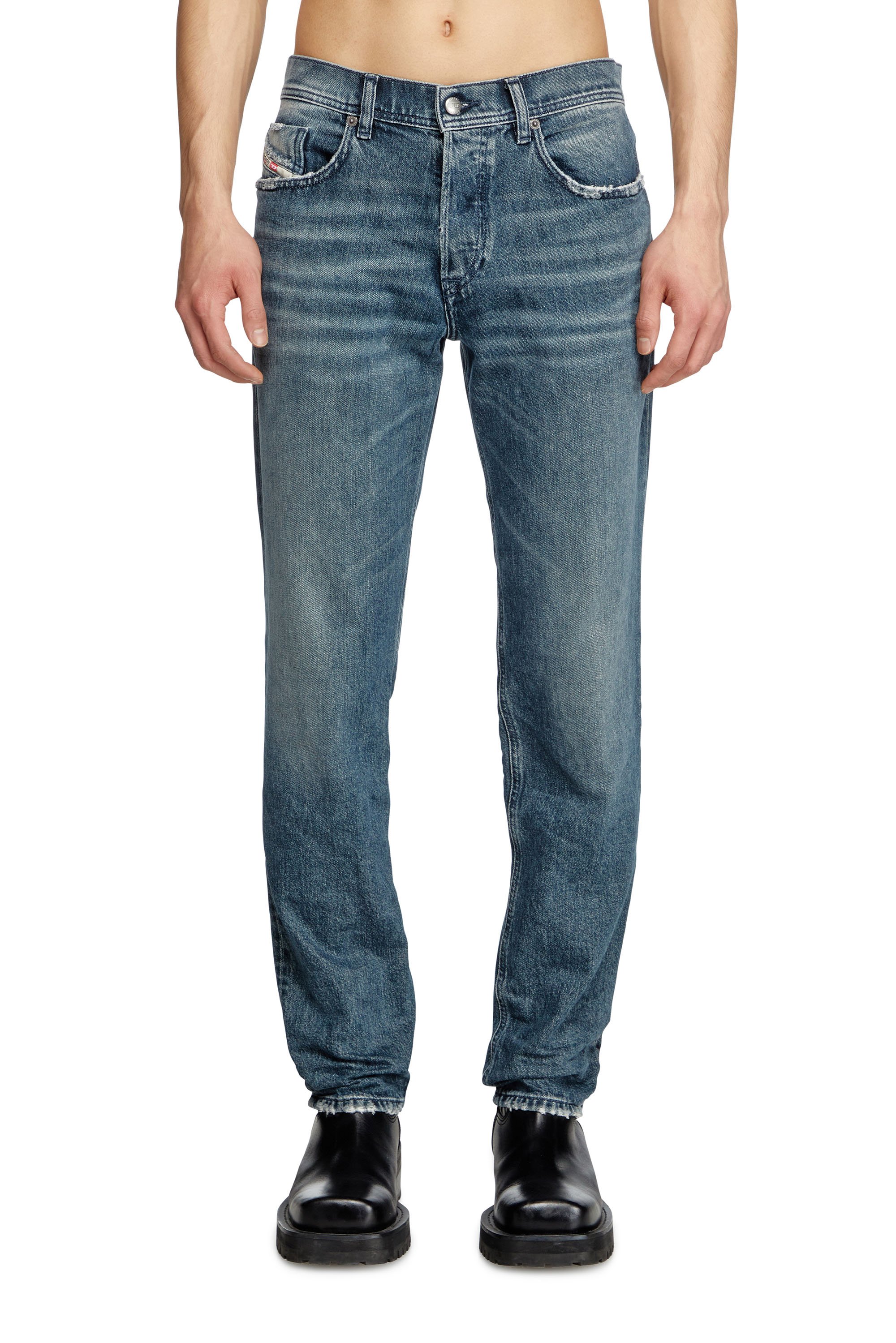 Diesel - Male's Regular Jeans 2023 D-Finitive 007Y7, ミディアムブルー - 1