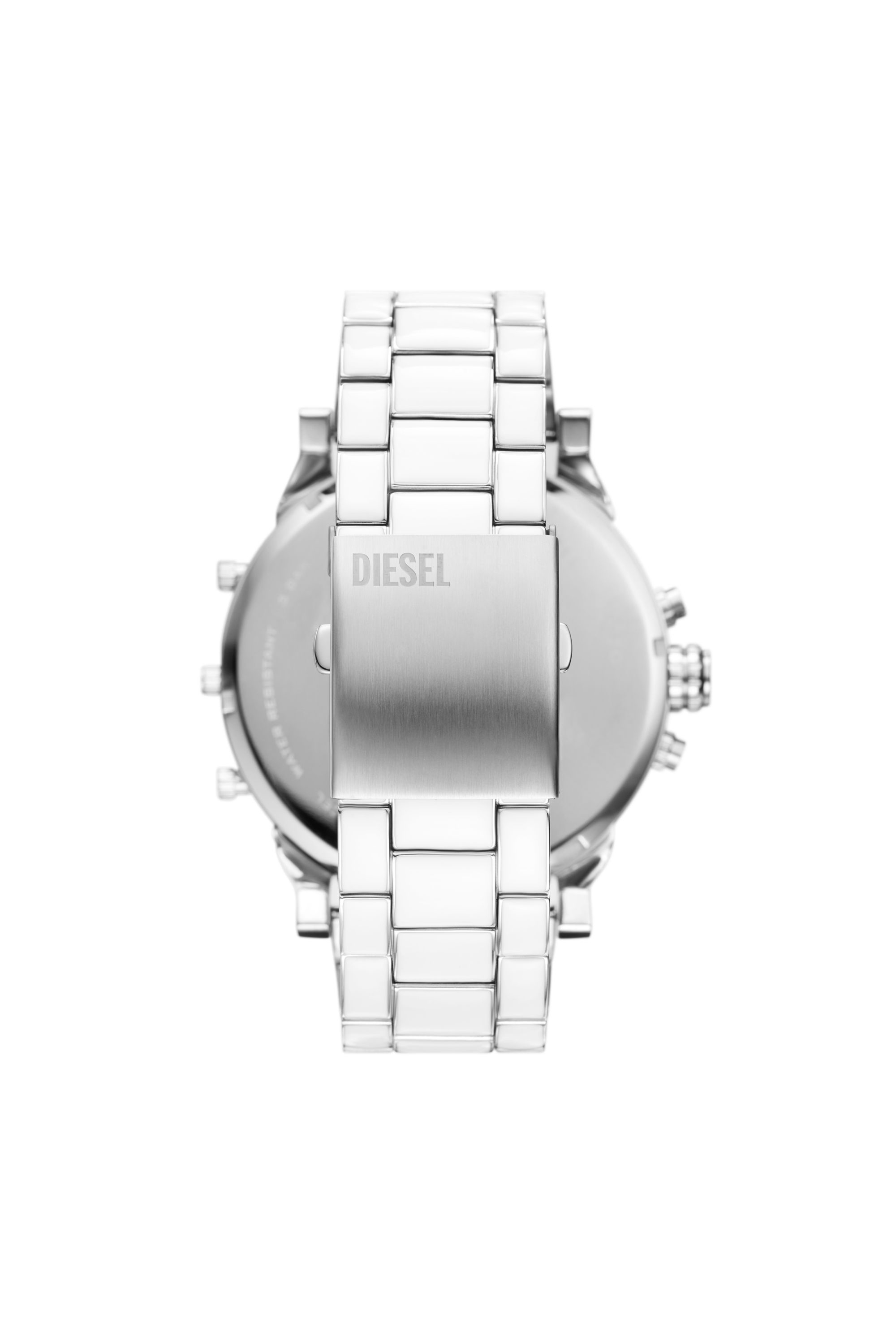 DZ7481 Mr. Daddy 2.0 white and stainless steel watch｜メンズ｜DIESEL