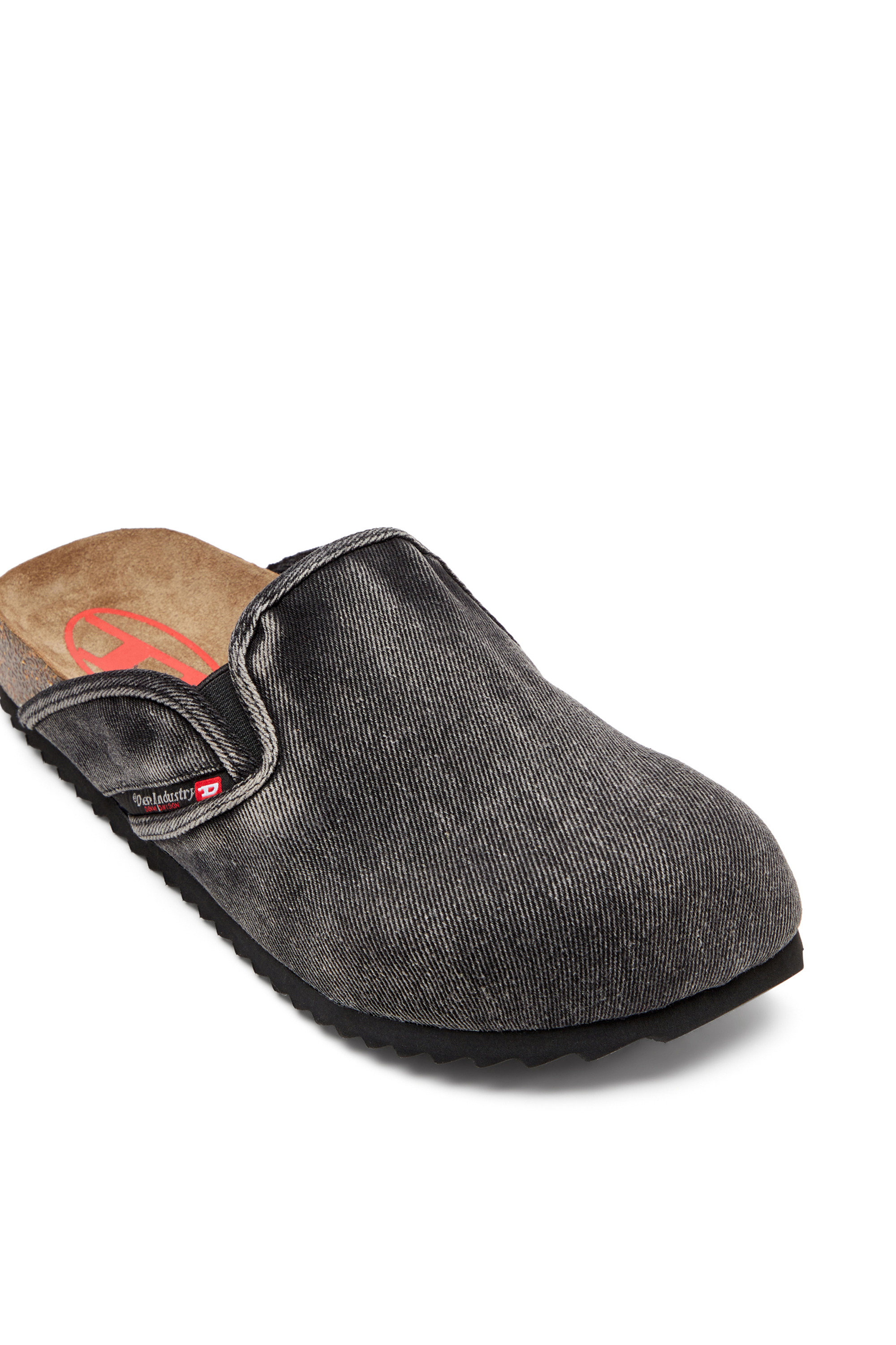 Diesel - D-WOODSTOCK SLIP-ON, Male's Denim mules in ブラック - 6