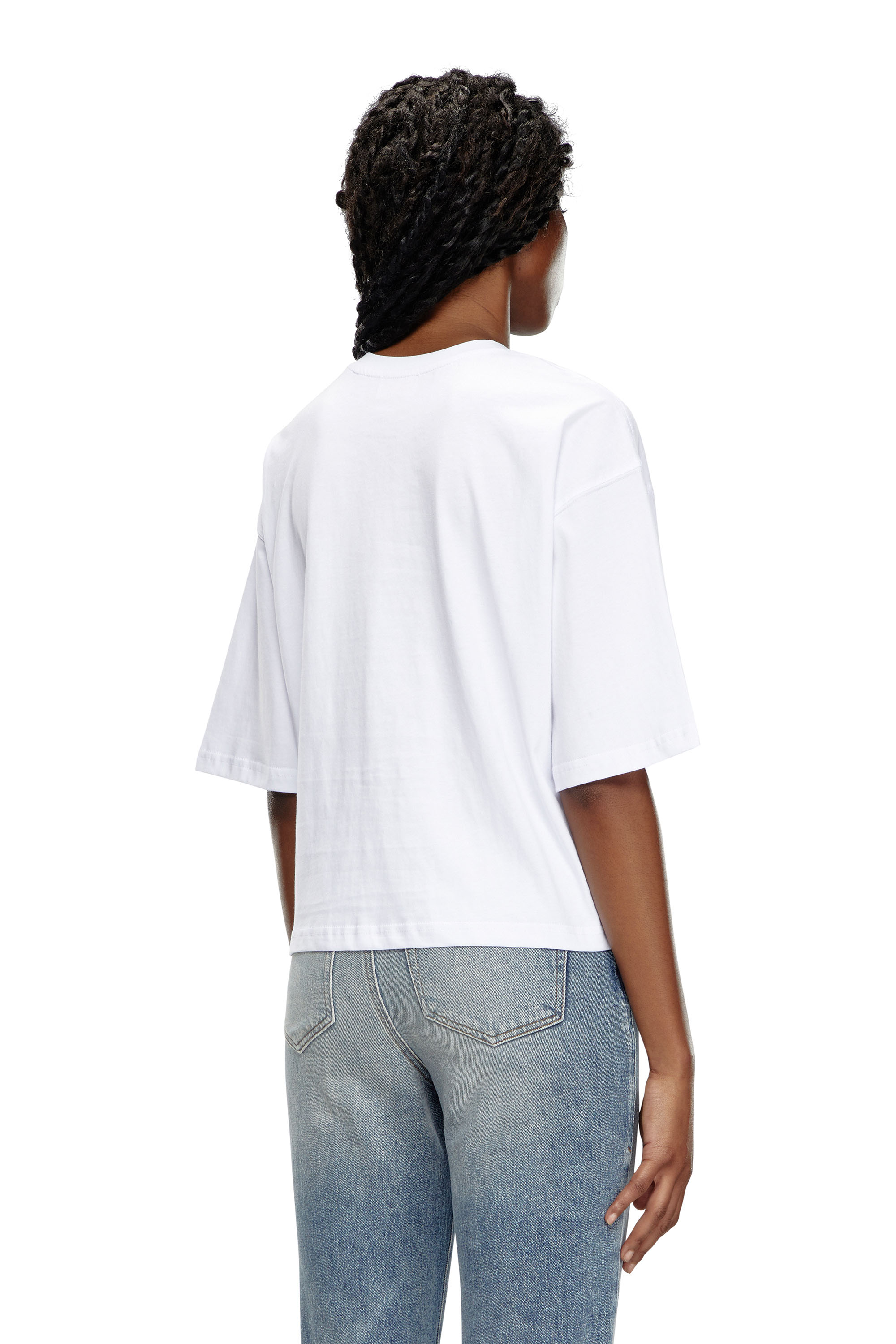 Diesel - T-ROWY-OD, Female Tシャツ in ホワイト - Image 4
