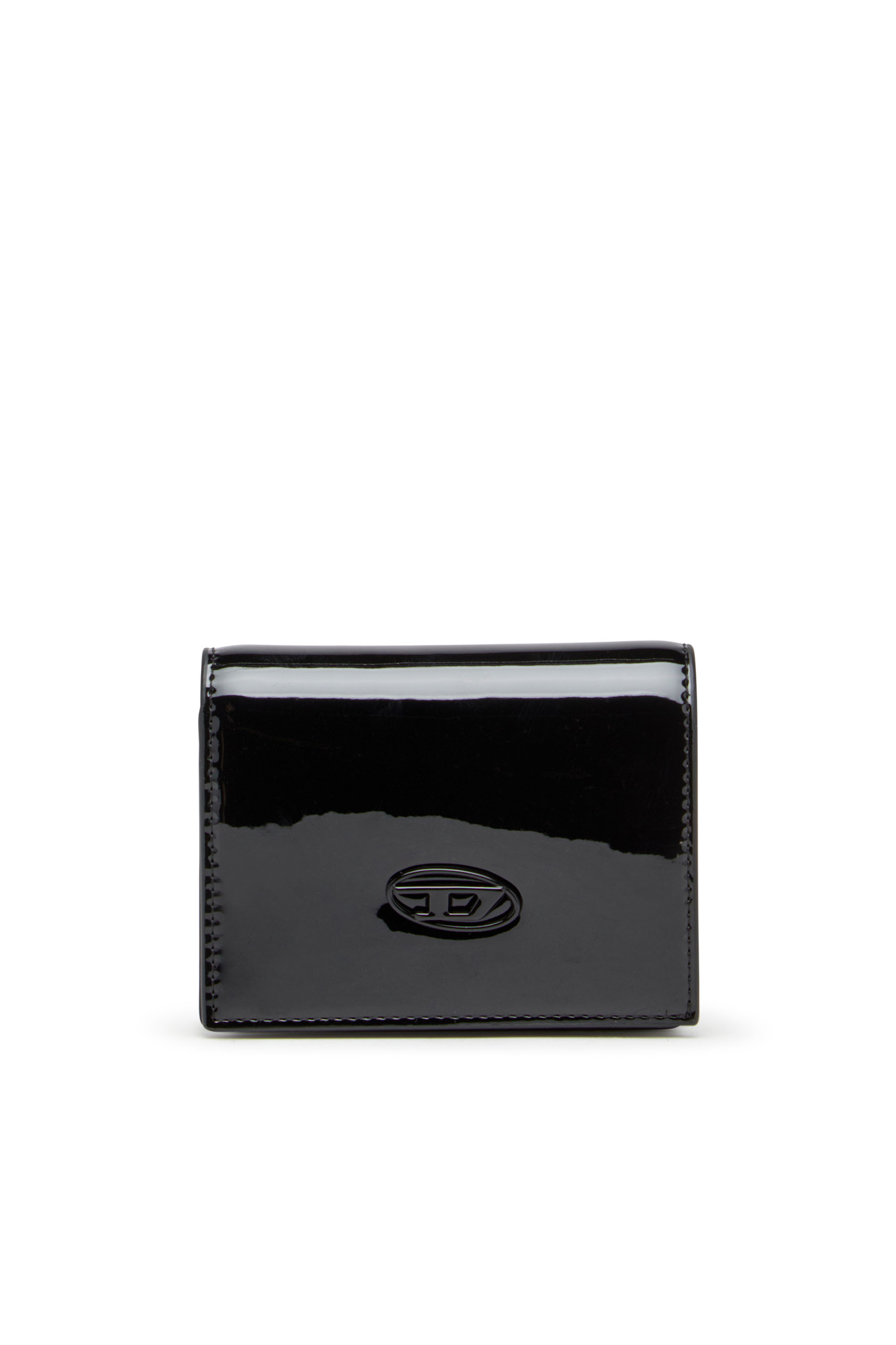 Diesel - PLAY BI FOLD III, Female's Wallet in glossy PU in ブラック - 1