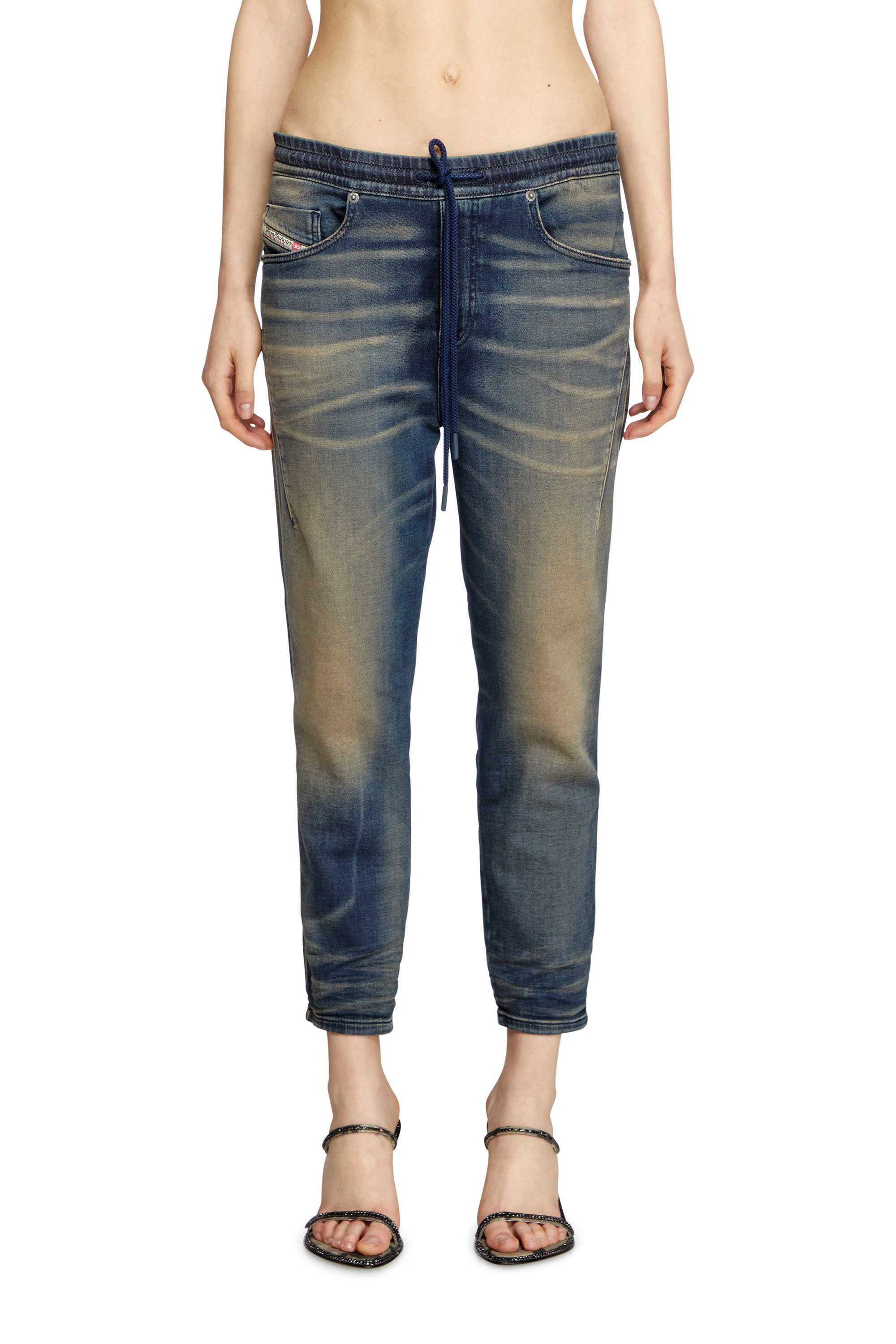 Diesel - Female's Regular 2041 D-Fayza Joggjeans® 068PM, ダークブルー - 1