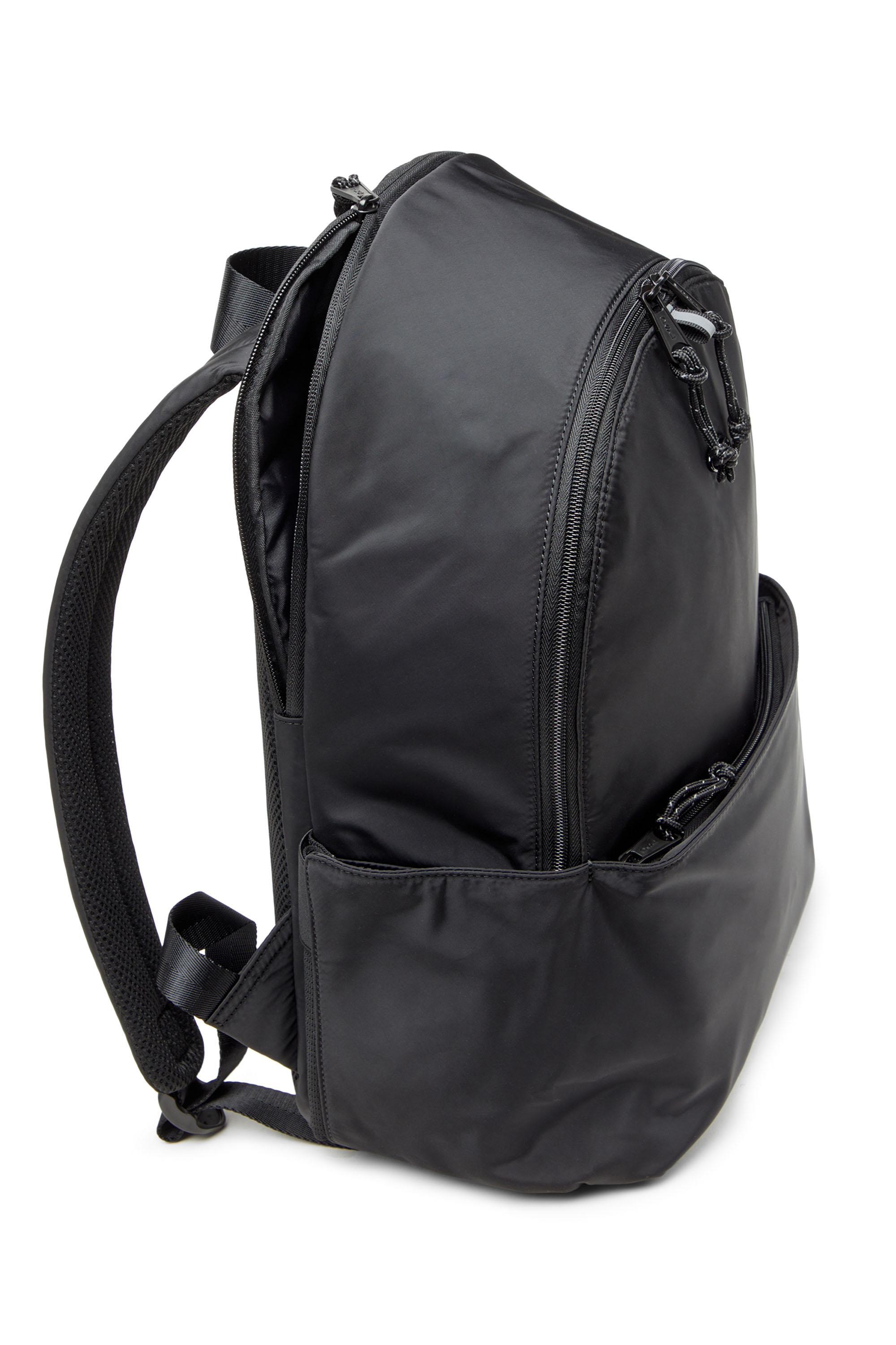 Diesel - D-PACK BACKPACK X, Male's D-Pack-Backpack in satin-touch fabric in ブラック - 6