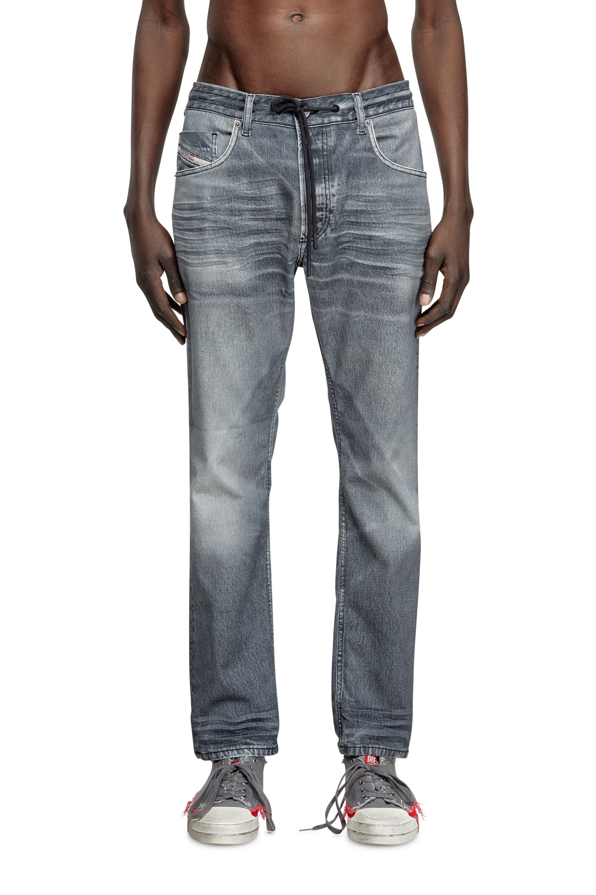 Diesel - Male's Regular 2030 D-Krooley Joggjeans® 068PC, ライトブルー - 1