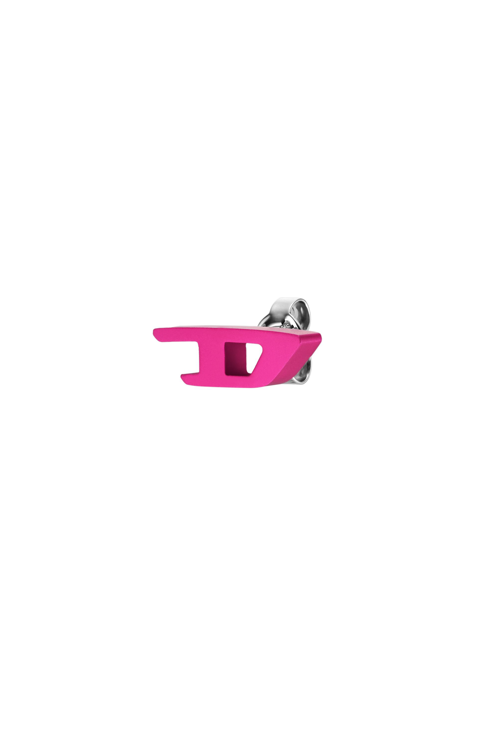 Diesel - DX1503, Unisex Pink aluminum stud earring in ピンク - Image 1