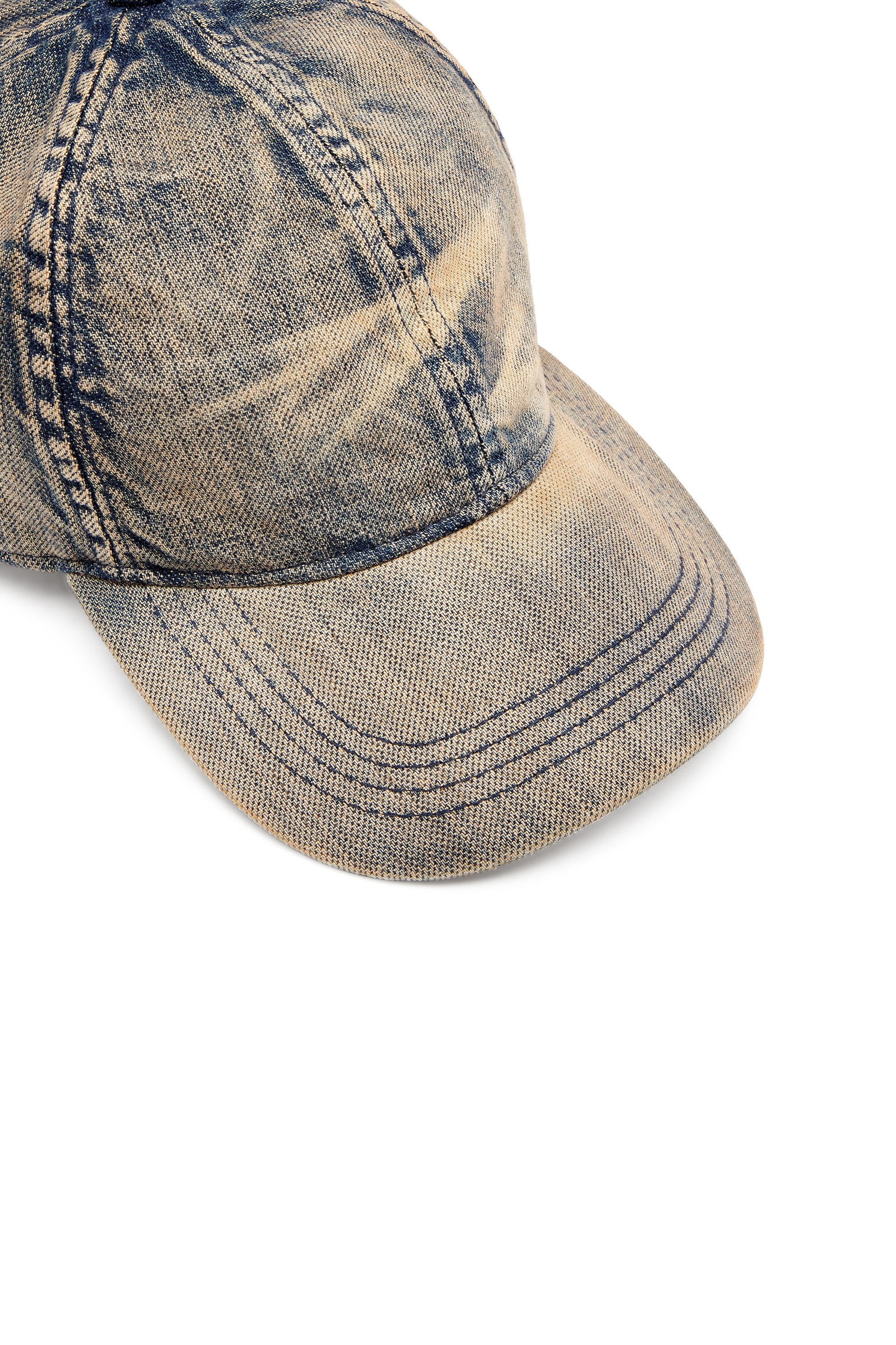 Diesel - C-ADOC, Male's Baseball cap in solarised denim in ブルー - 3