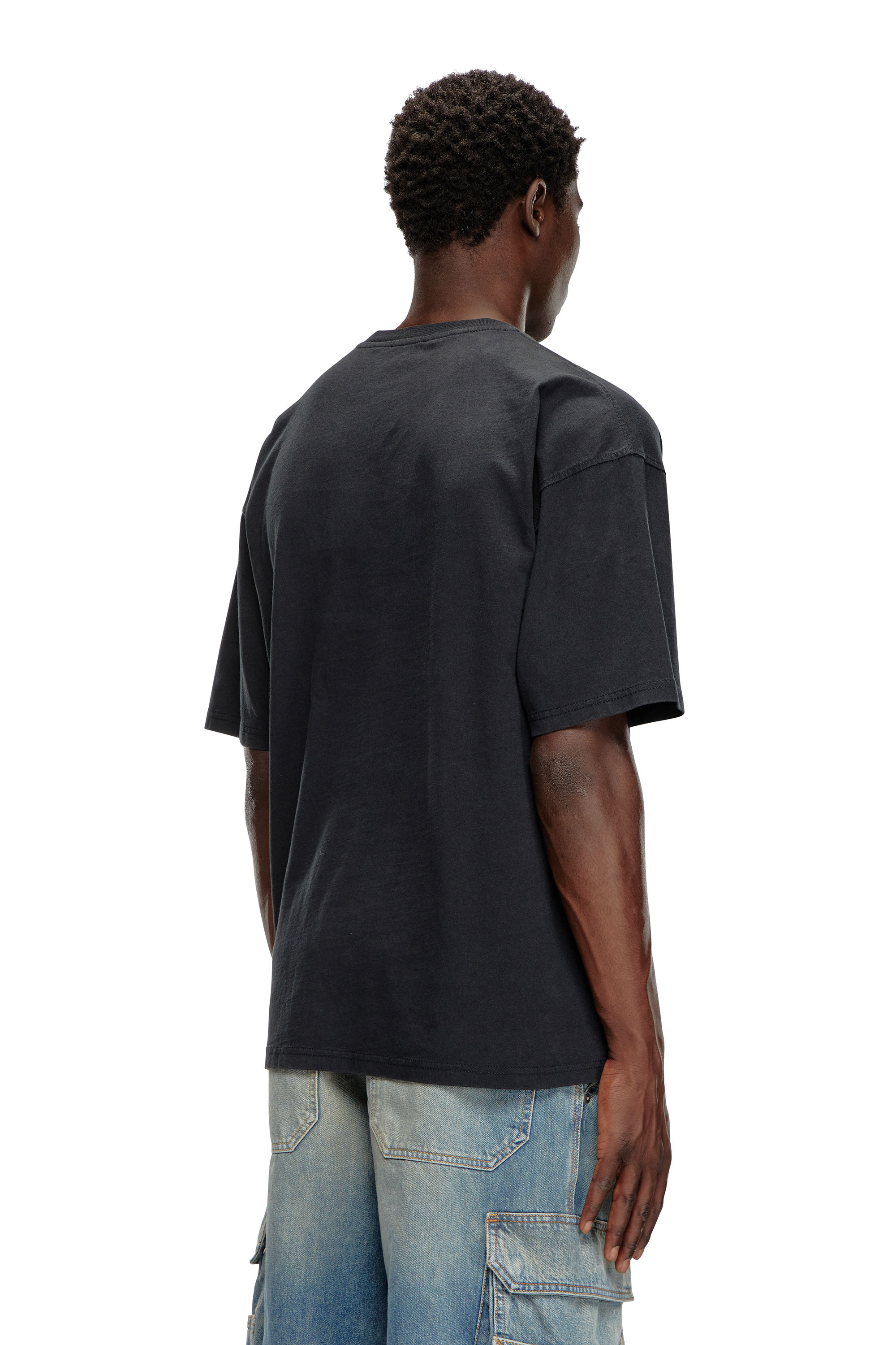 Diesel - T-BOXT-N14, Male's Tシャツ in ブラック - 4