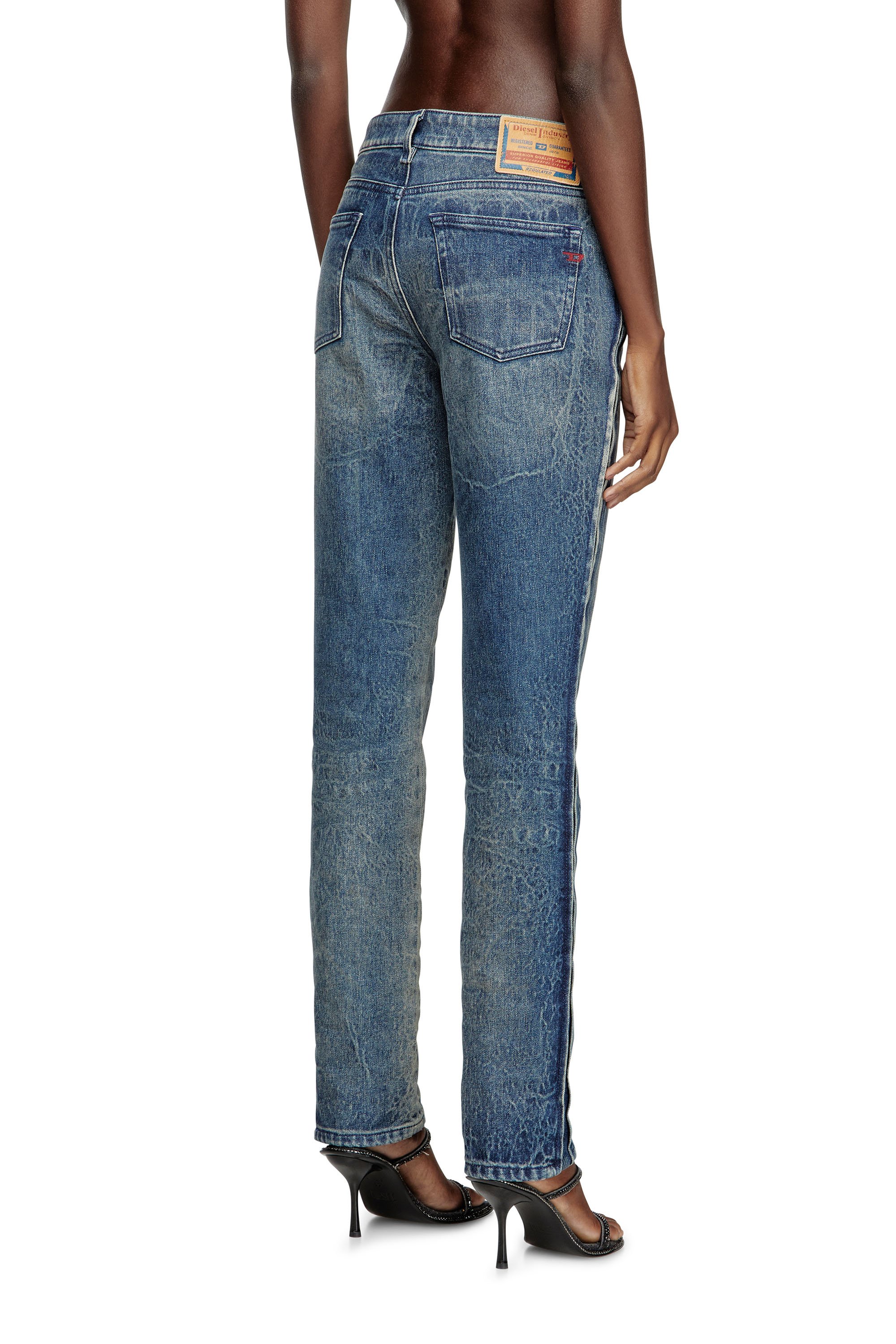 Diesel - Female's Regular Jeans D-Noli 007BG, ダークブルー - 4