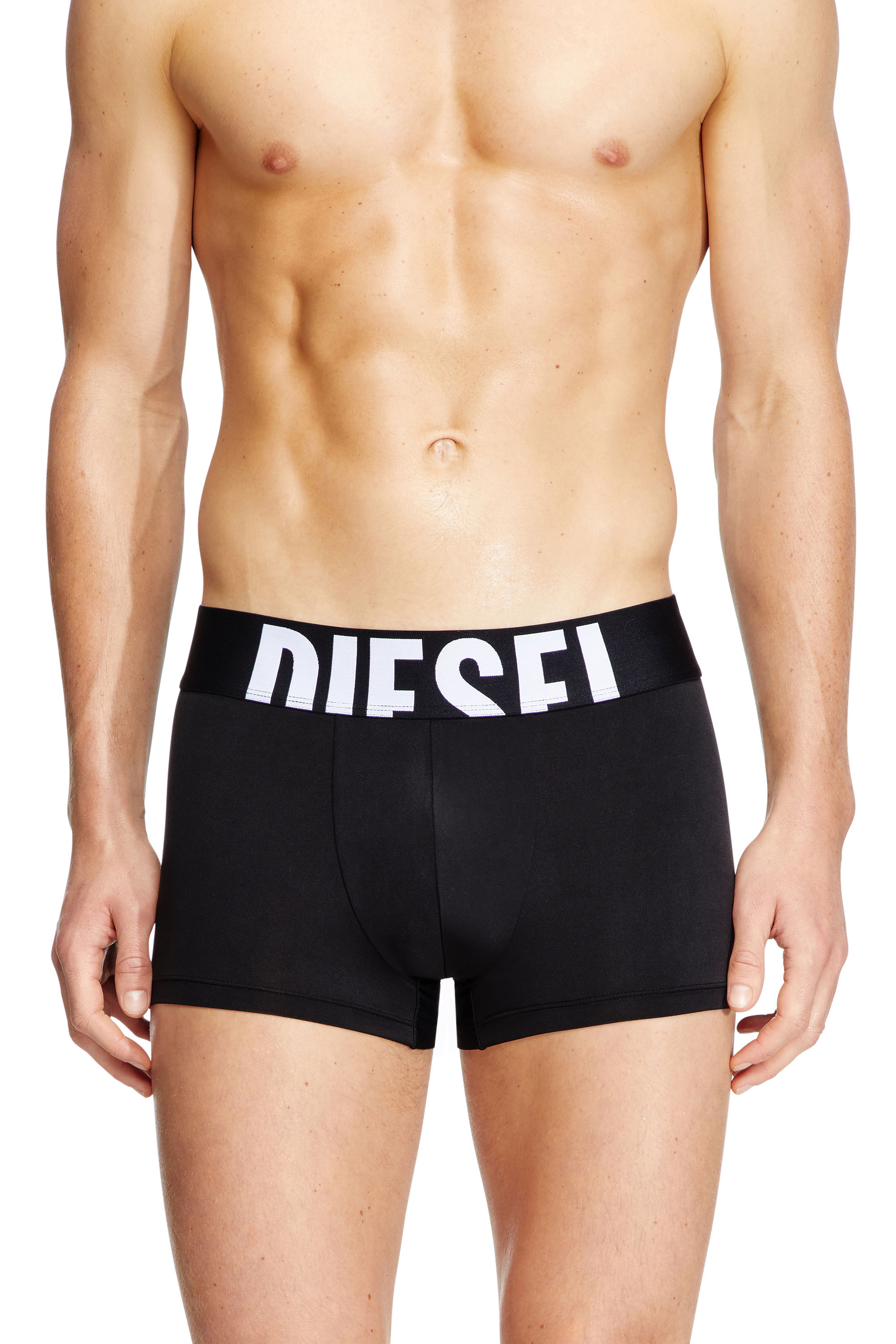 Diesel - DAMIEN-D-POP-3PACK-55, Male's Three-pack boxer briefs in microfibre in ブラック - 2