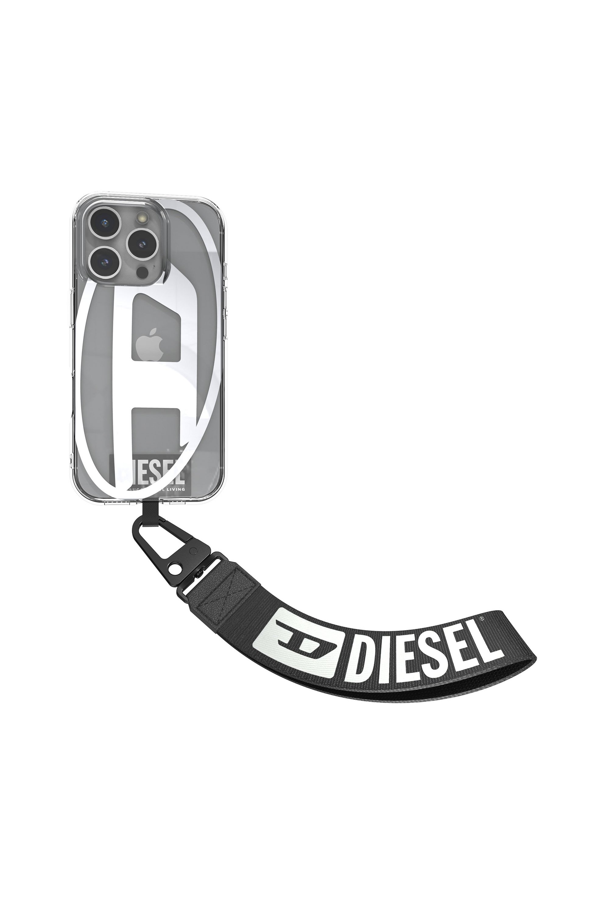 Diesel - 60191 WRIST STRAP, Unisex's Universal Wrist Strap in ブラック - 3