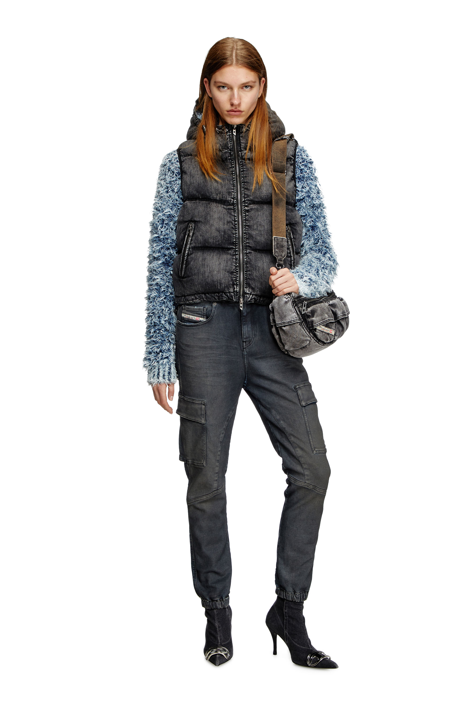 Diesel - Female's Regular 2051 D-Ursy Joggjeans® 09L13, ダークブルー - 2