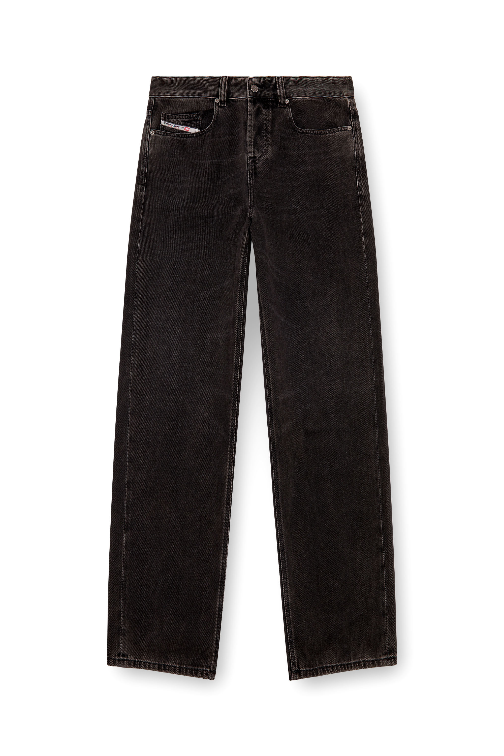 Diesel - Male Straight Jeans 2001 D-Macro 09I35, ブラック/ダークグレー - Image 3