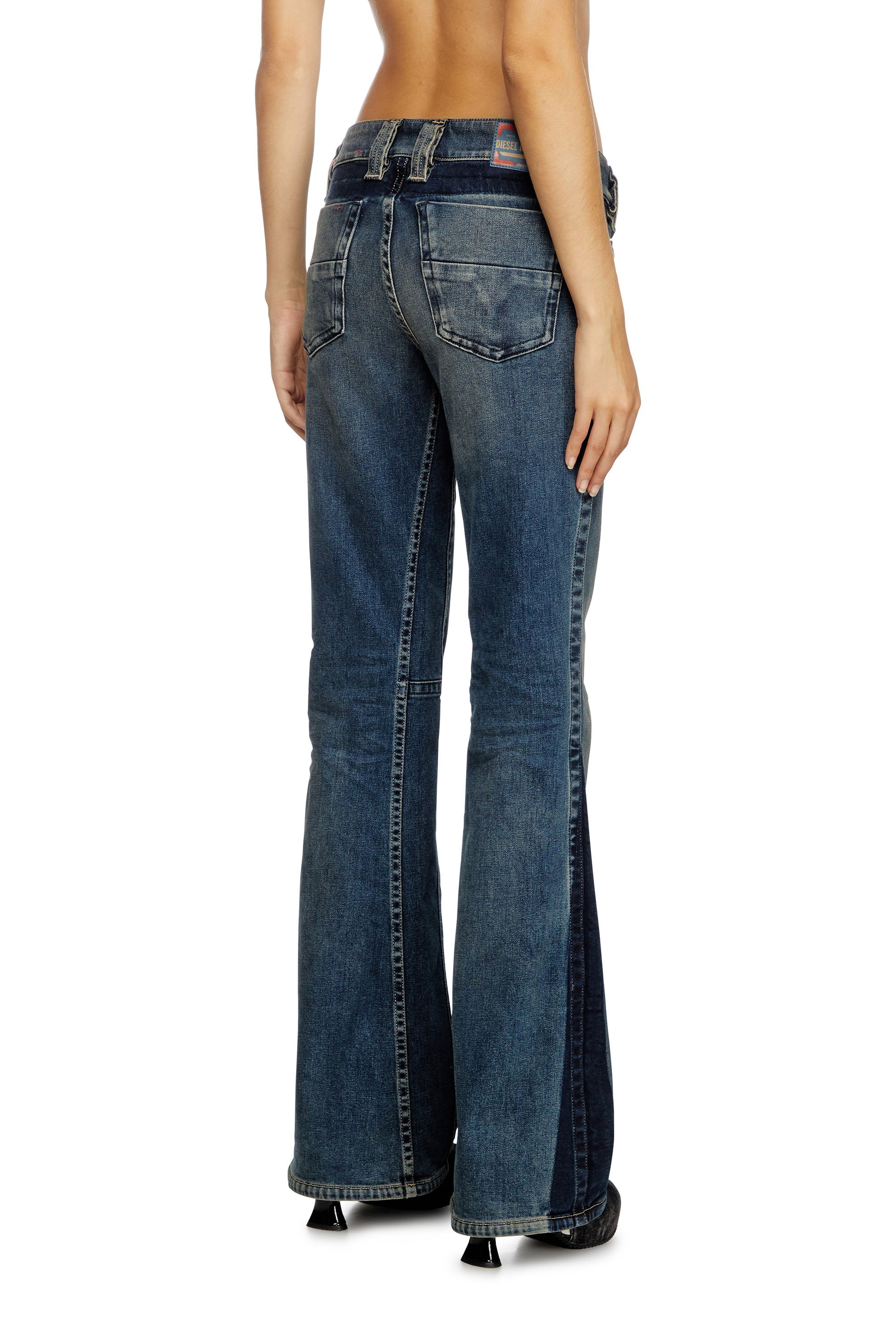 Diesel - Female's Bootcut Jeans D-Resh 09J06, ミディアムブルー - 5