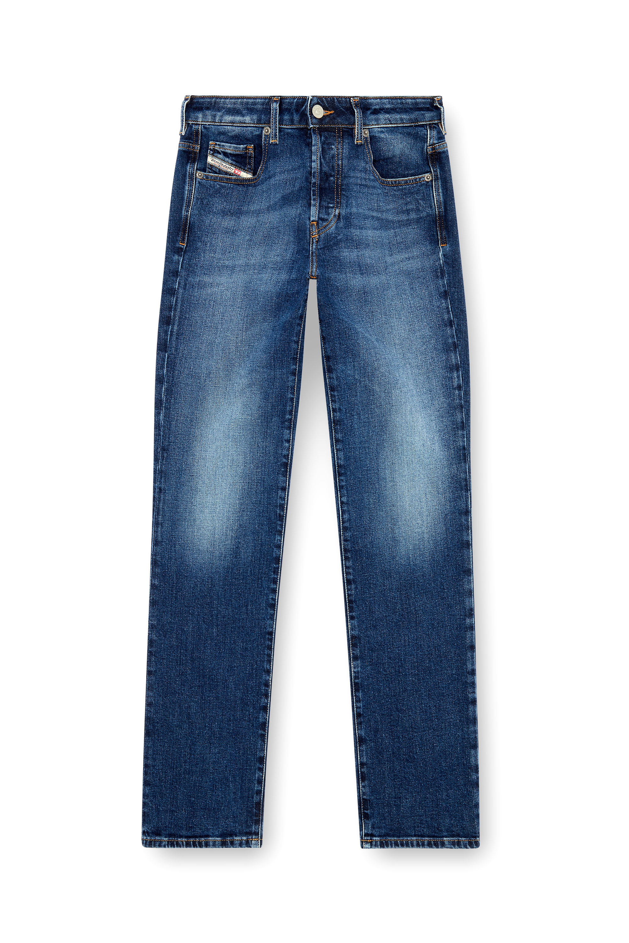 Diesel - Female Straight Jeans 1989 D-Mine 09I28, ダークブルー - Image 5