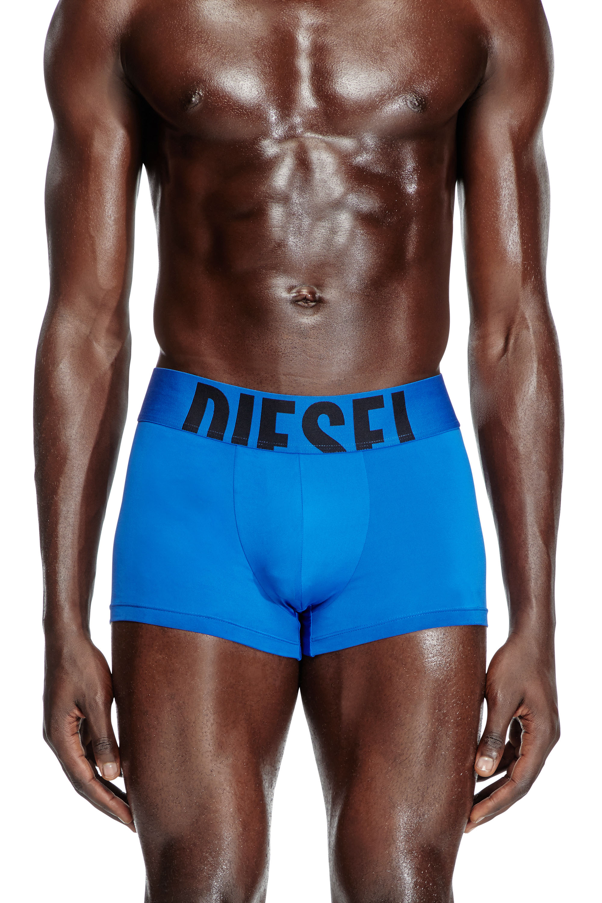 Diesel - DAMIEN-D-POP-3PACK-55, Male's Three-pack boxer briefs in microfibre in ブルー/レッド - 2