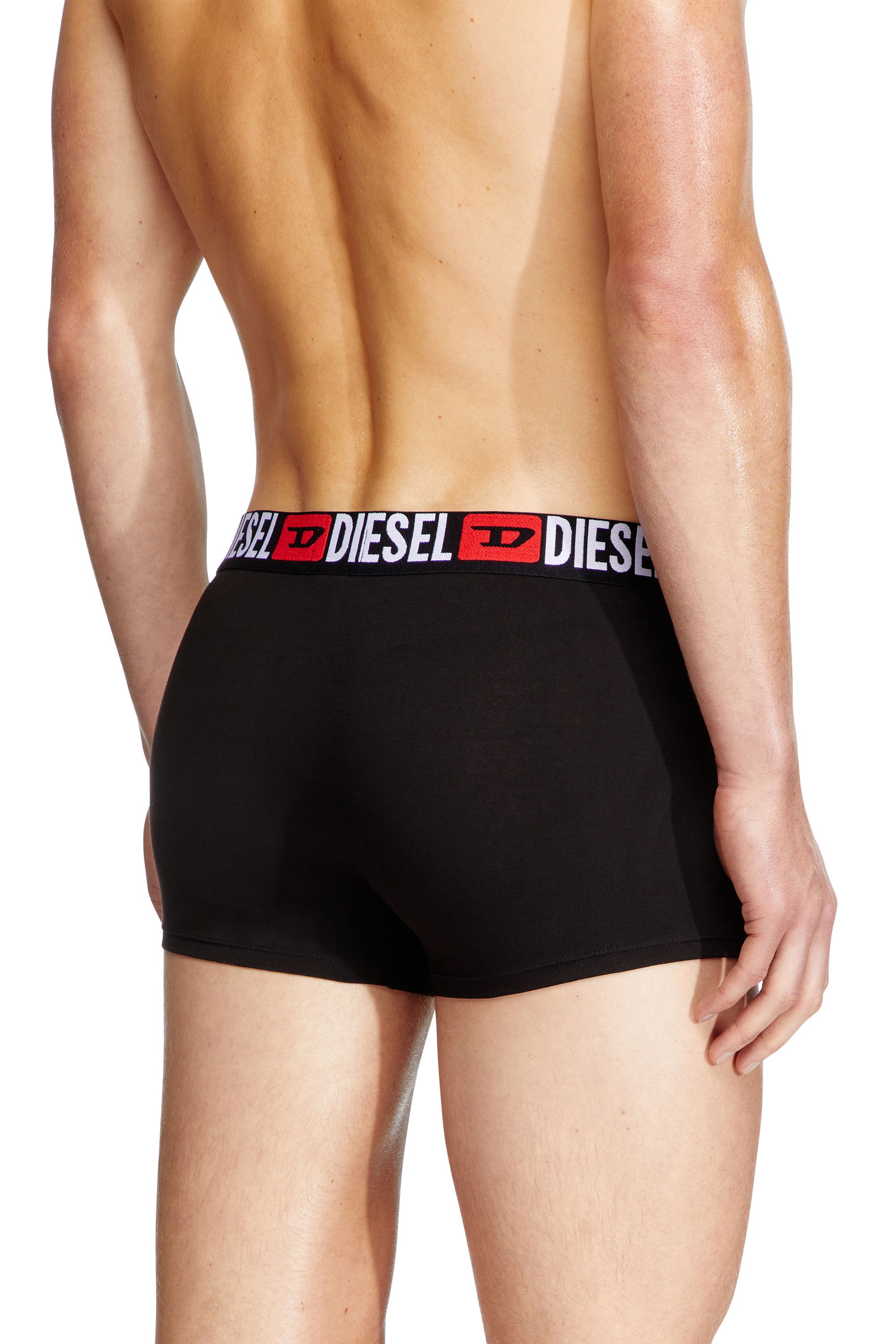 Diesel - DAMIEN, Male's Stretch cotton boxer briefs in ブラック - 3