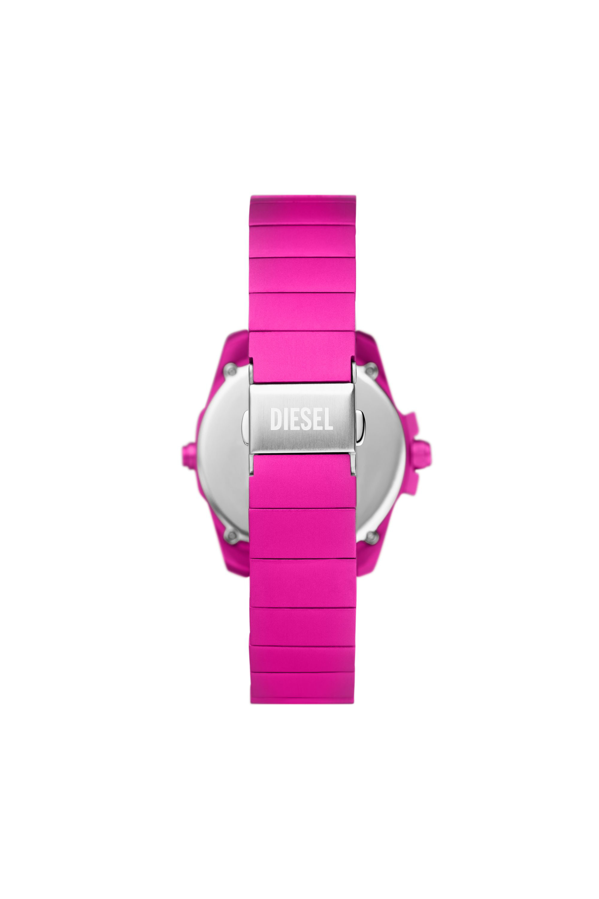 Diesel - DZ2206 WATCH, Male Baby chief digital pink aluminum watch in ピンク - Image 2