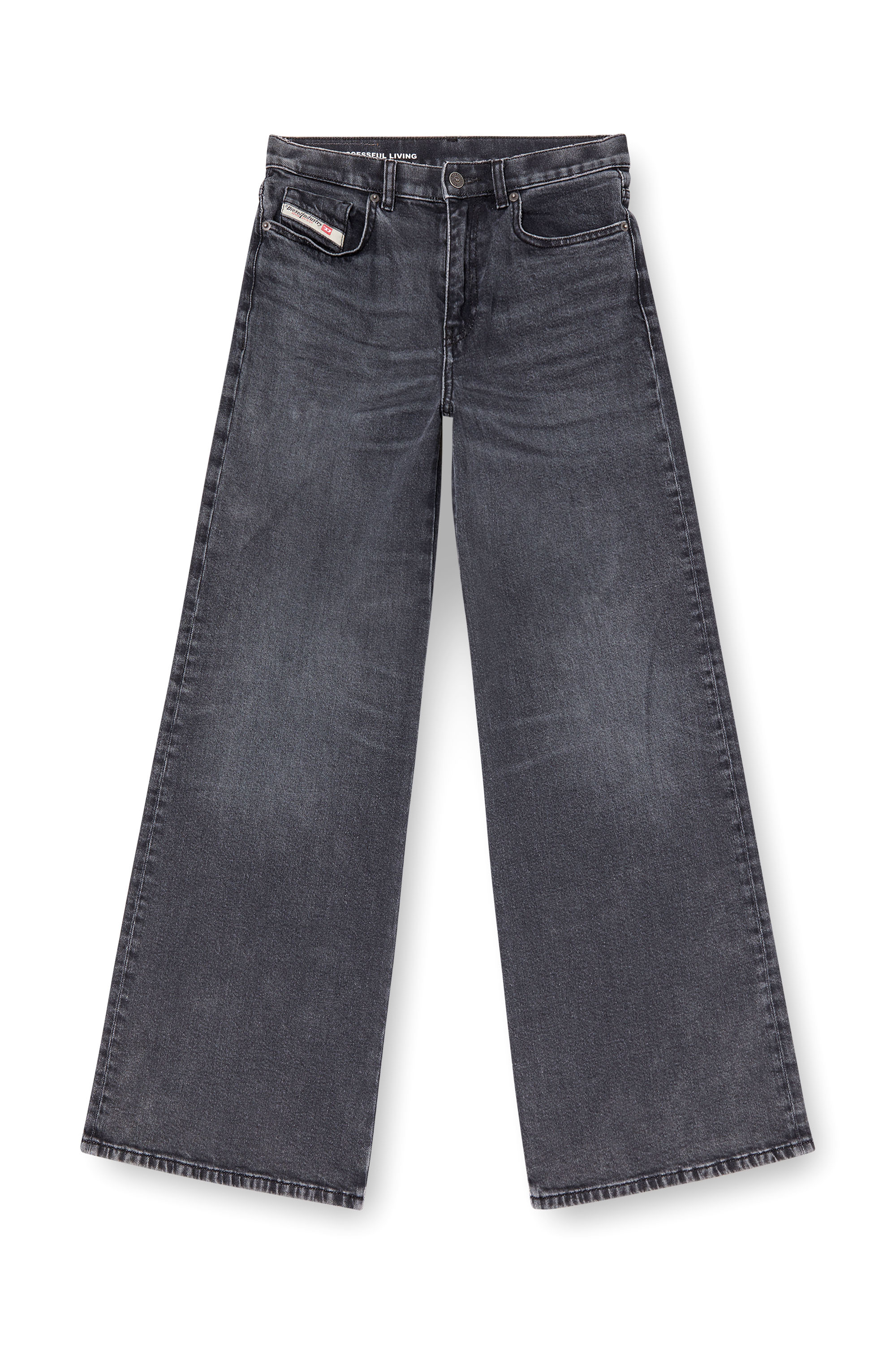 Diesel - Female's Flare Jeans 1978 D-Akemi 0CLBG, ブラック/ダークグレー - 3