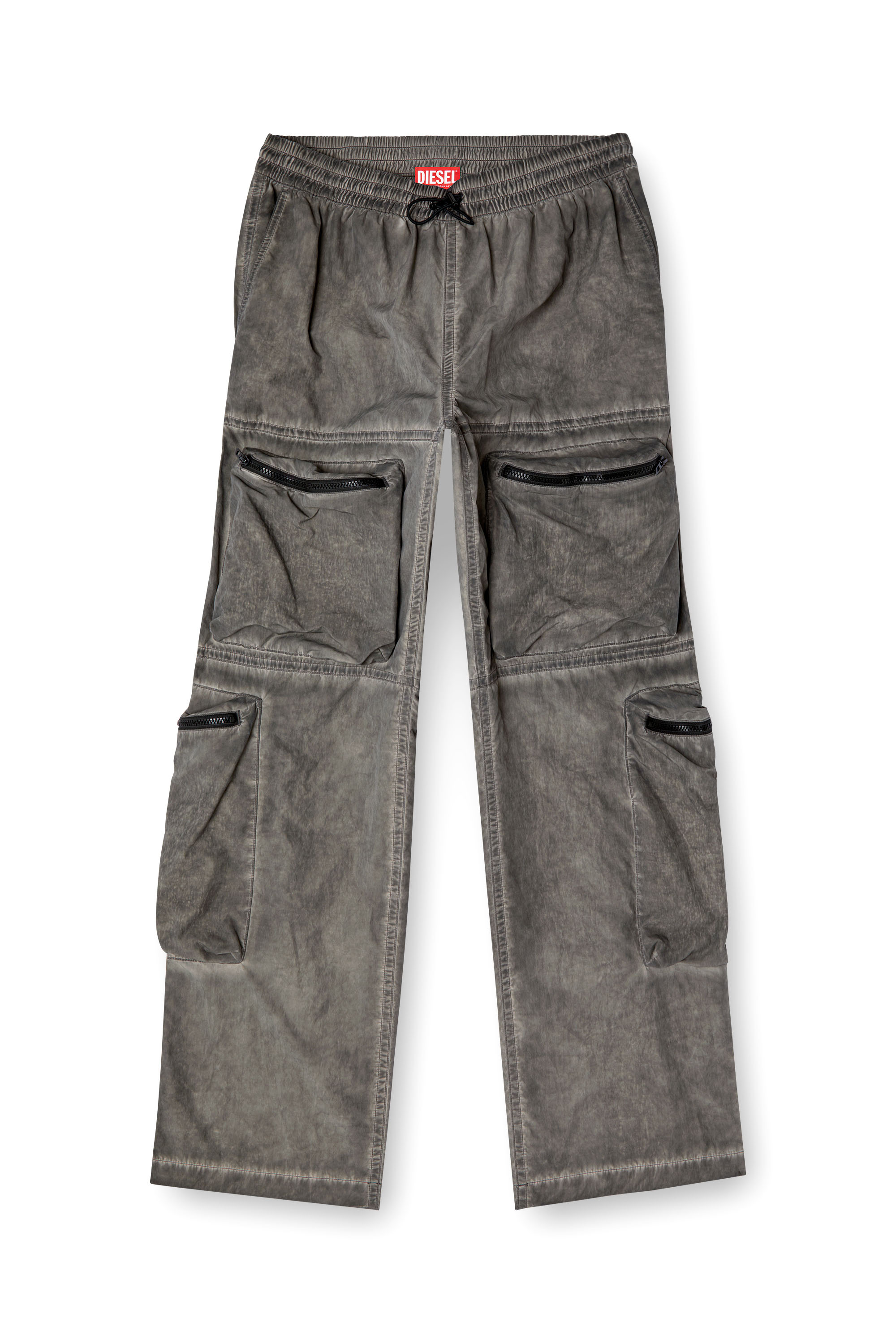 Diesel - P-NOODE-A, Male's Utility pants in グレー - 3